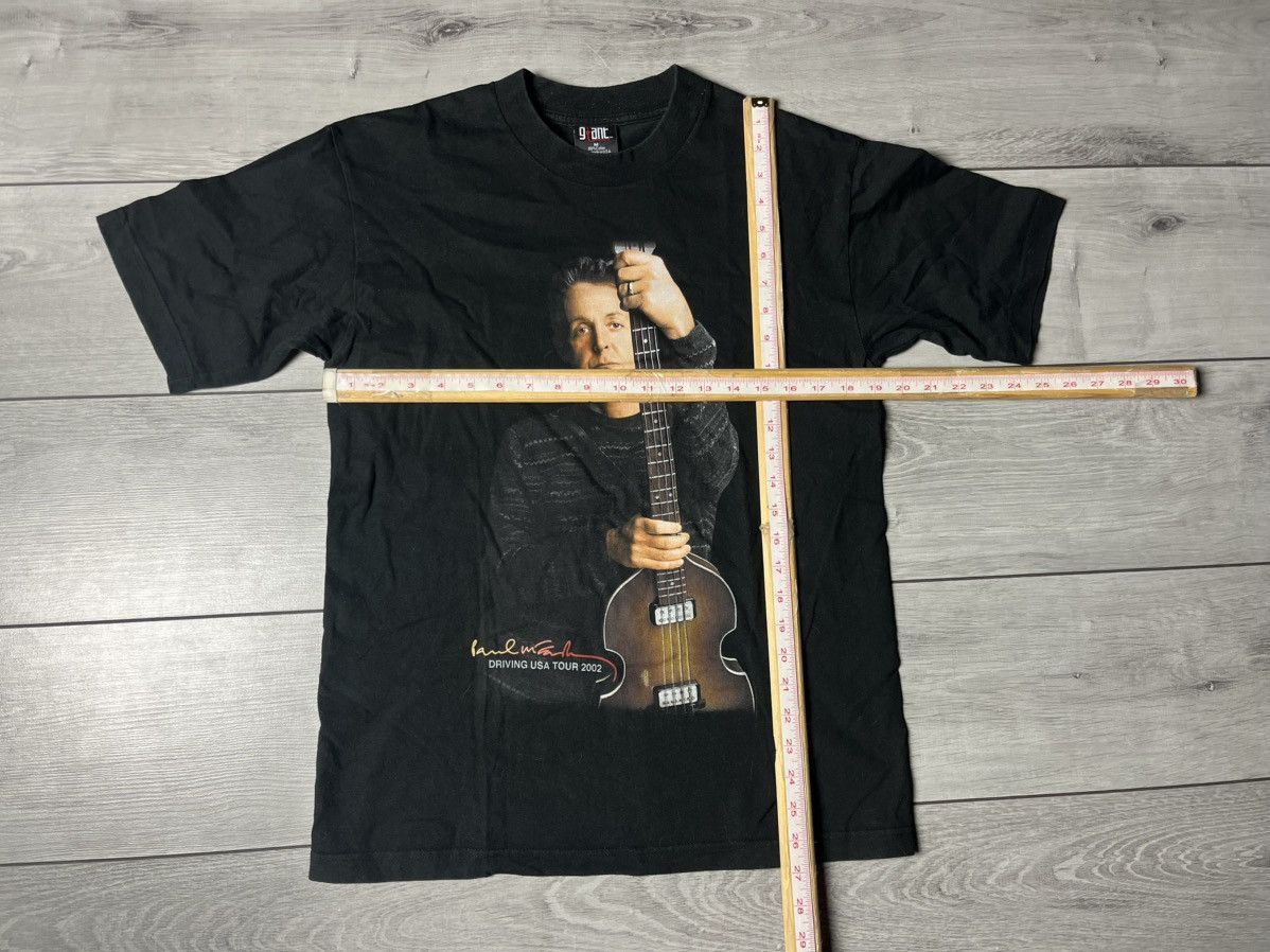 Band Tees 2002 Paul McCartney Driving USA Tour black t shirt Size M Size US M / EU 48-50 / 2 - 6 Thumbnail