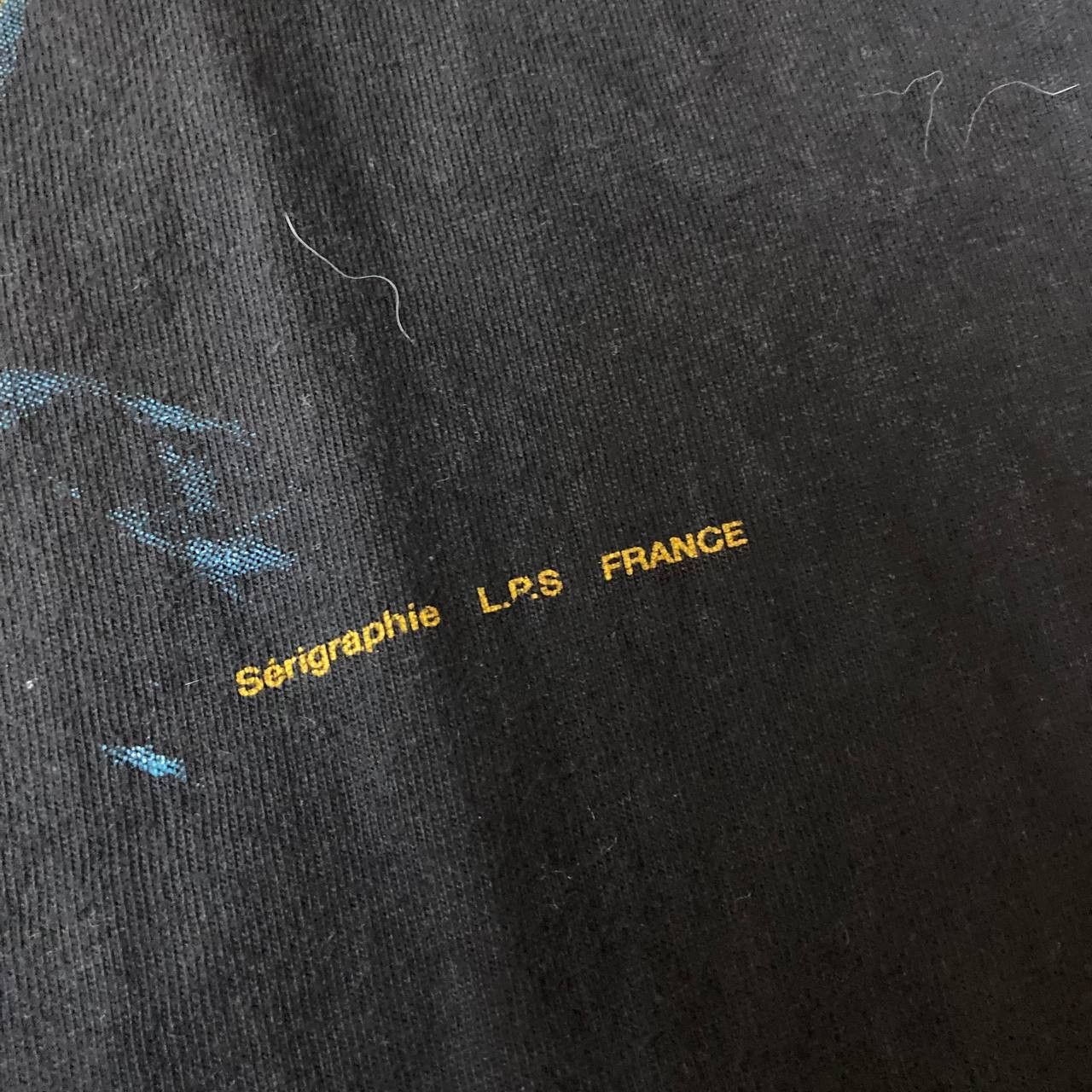 Band Tees Vintage Johhny Hallyday French Rock Chanson Band Size US L / EU 52-54 / 3 - 6 Thumbnail