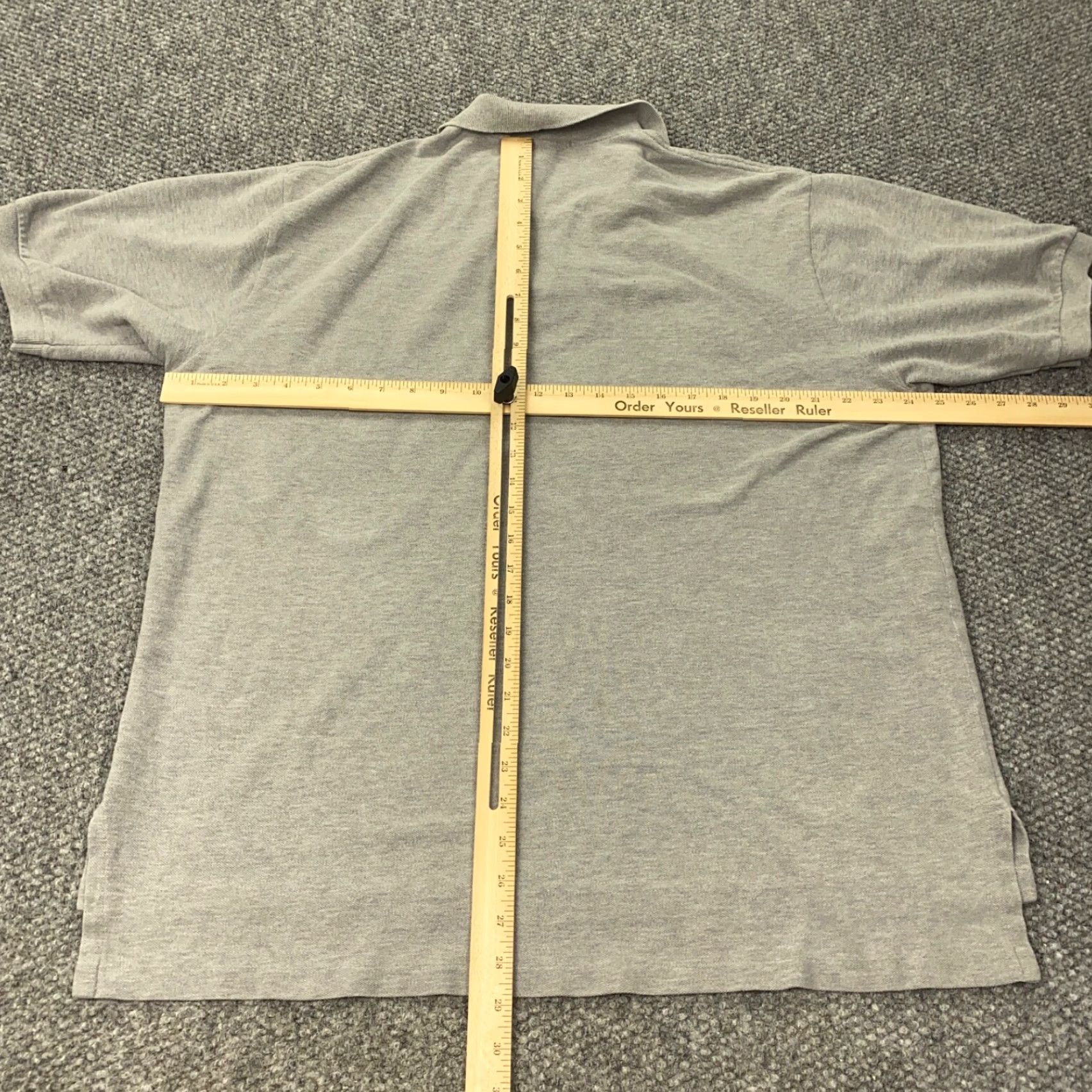 Polo Ralph Lauren VINTAGE Polo Ralph Lauren Polo Shirt Mens XL Gray Pony Preppy Size US XL / EU 56 / 4 - 5 Thumbnail
