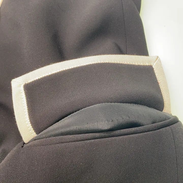 Gucci Gucci Black Suit Jacket with Metal Buttons-2507 Size M / US 6-8 / IT 42-44 - 9 Thumbnail