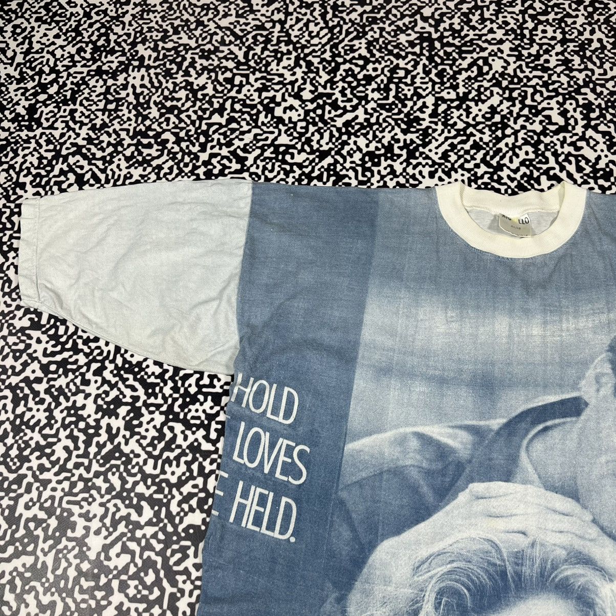 Vintage Vintage 90s RARE 9 ½ Weeks Movie All Over Print Art T-shirt Size US XXL / EU 58 / 5 - 9 Thumbnail