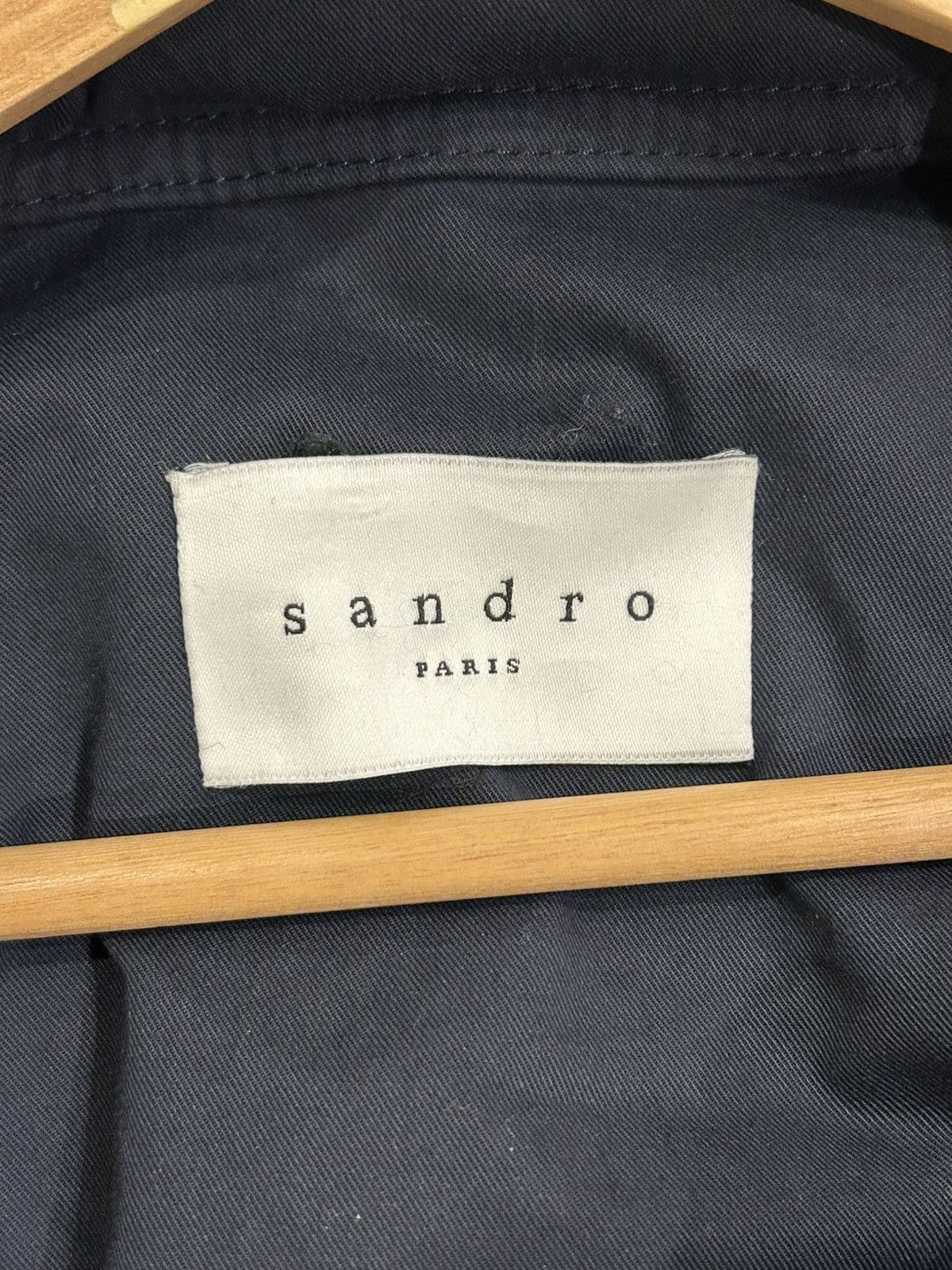 Sandro Sandro Paris Light Raincoat Size US XL / EU 56 / 4 - 3 Thumbnail