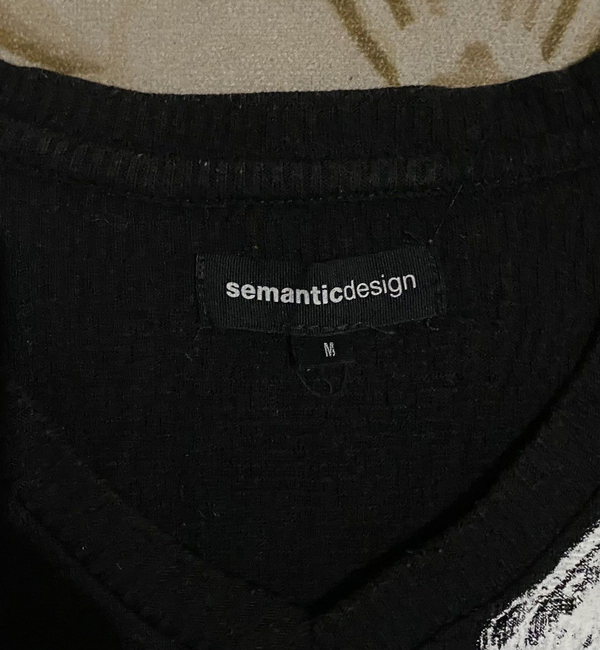If Six Was Nine × semanticdesign Vintage Japanese Design Semantic Design Long Sleeve Tee Size US S / EU 44-46 / 1 - 4 Thumbnail
