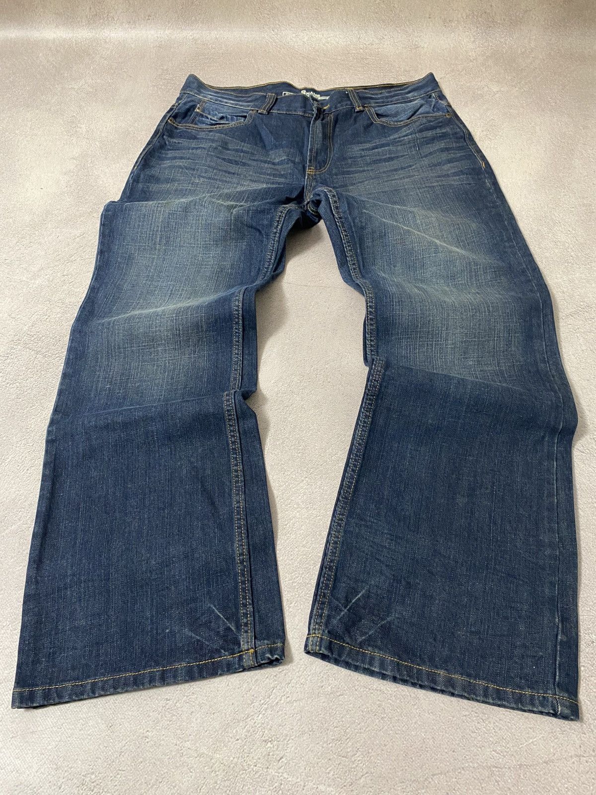 Japanese Brand Denim baggy tornado mart style y2k jeans pants Size US 36 / EU 52 - 1 Thumbnail
