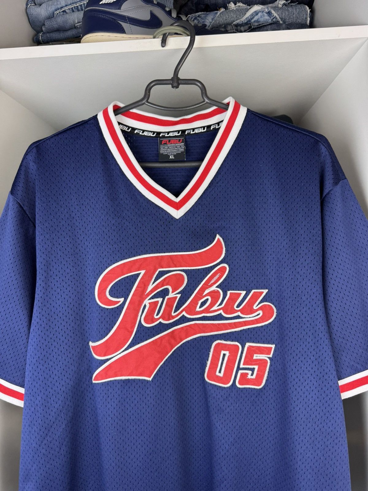 Fubu Fubu Big Logo Jersey T-shirt Size XL Size US XL / EU 56 / 4 - 2 Thumbnail