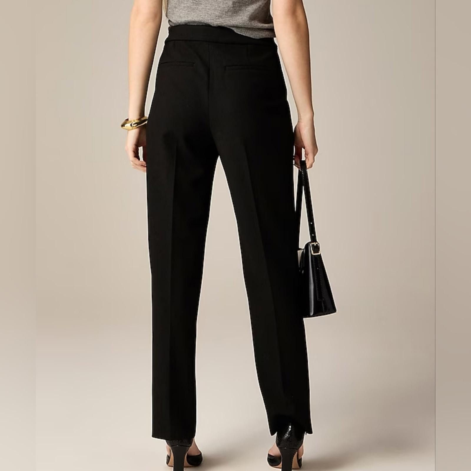 J.Crew J Crew Tall Kate straight-leg pant in four-season stretch Size 30" / US 8 / IT 44 - 6 Thumbnail