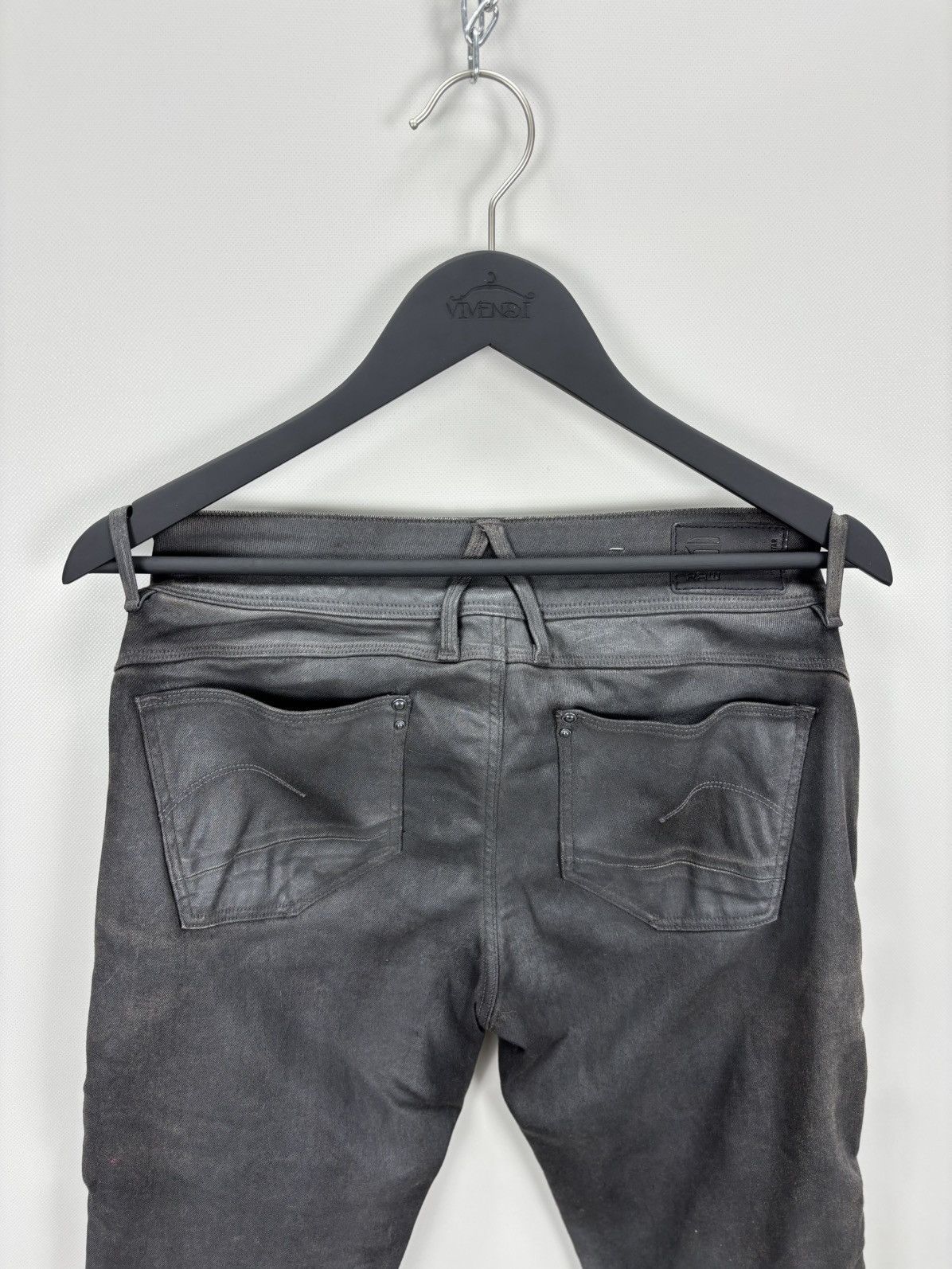 G-Star Womens jeans Y2k G Star Raw Size 29 Color Black Size 24" / US 00 / IT 34 - 11 Thumbnail