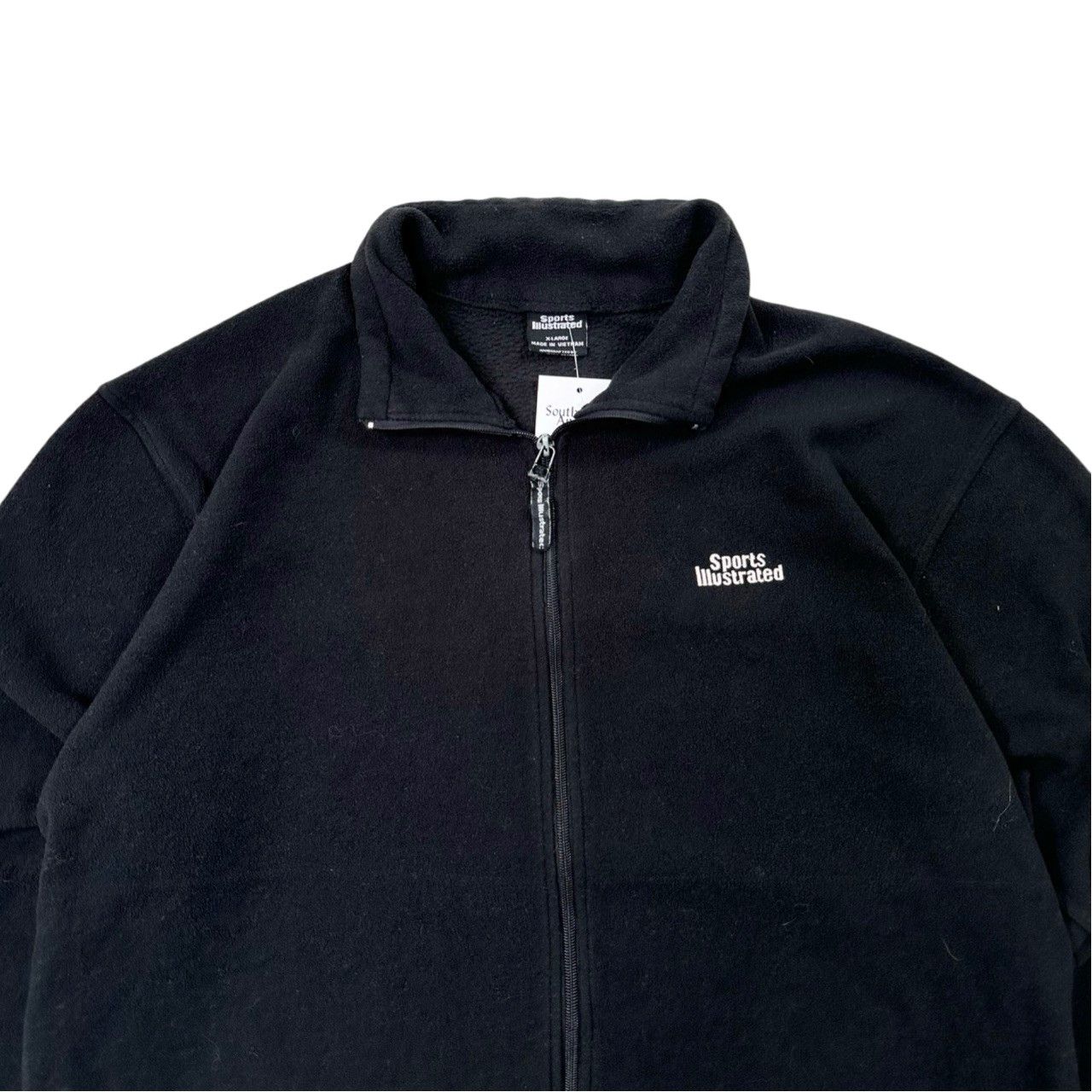 Vintage Vintage 90s Sports Illustrated Fleece Embroidered Zip Up Size US XL / EU 56 / 4 - 2 Thumbnail