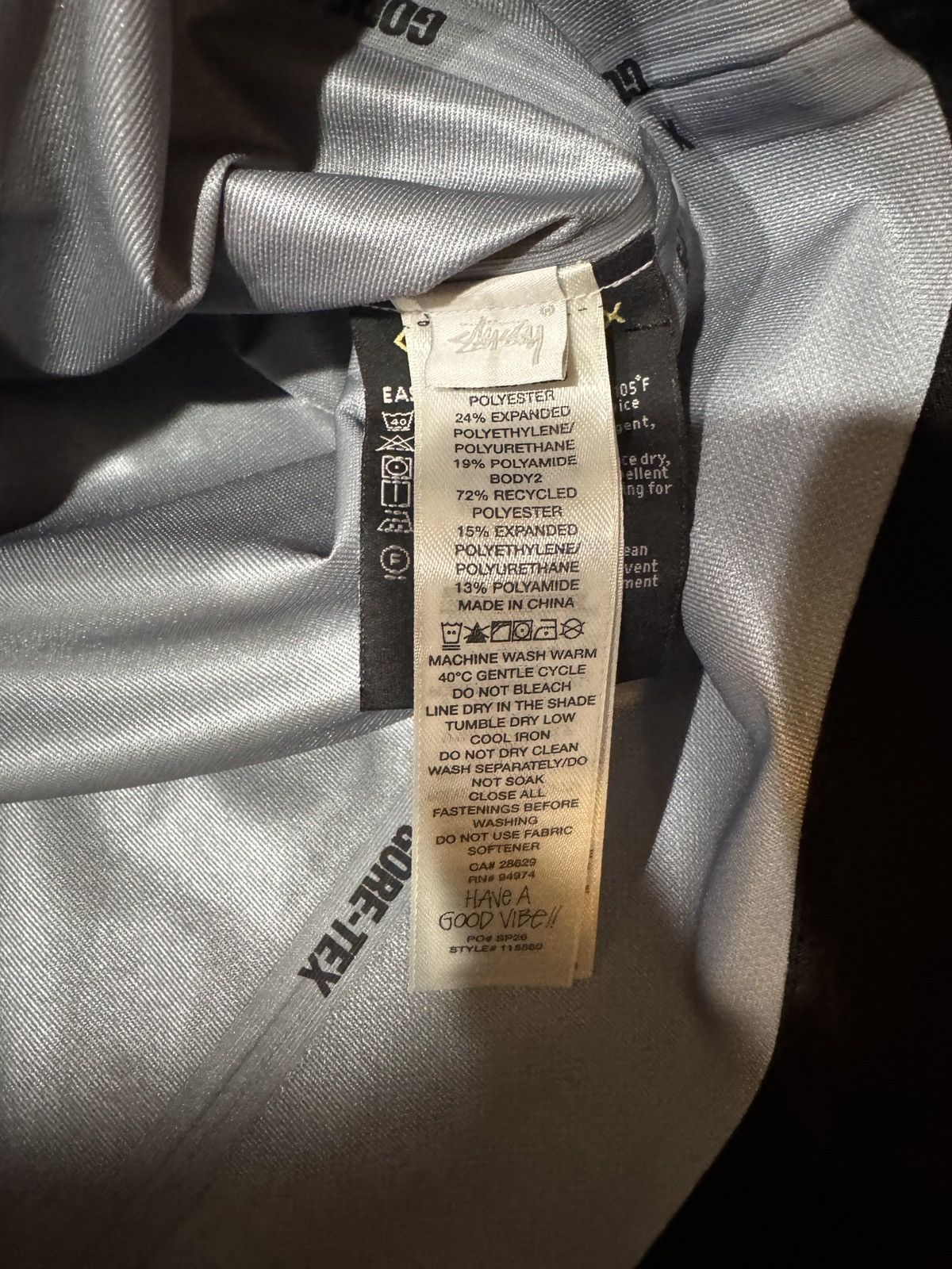 Stussy NEW Stussy Black Gore tex Guide Shell Jacket Size XL Size US XL / EU 56 / 4 - 7 Thumbnail