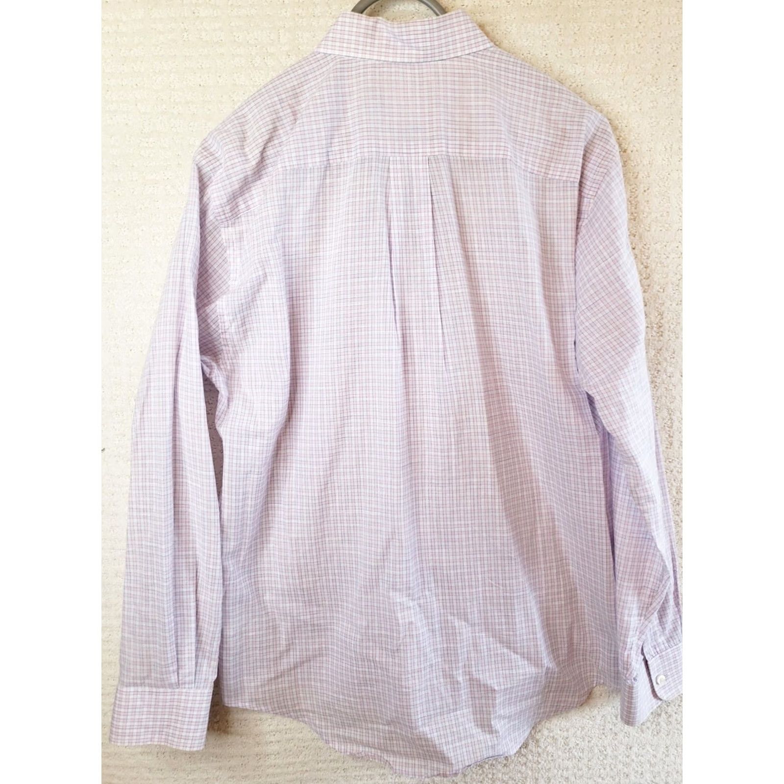 Vineyard Vines Vineyard Vines Murray Shirt Men Small Pink Blue Plaid Slim Fit Long Sleeve Button-Up Shirt Size US S / EU 44-46 / 1 - 6 Thumbnail