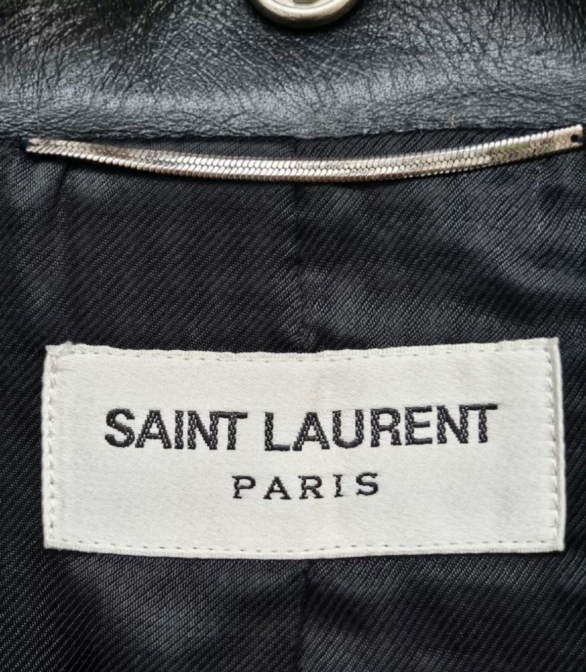 Saint Laurent Paris Saint Laurent 2016 Fringe Leather Jacket-2506 Size US S / EU 44-46 / 1 - 3 Thumbnail