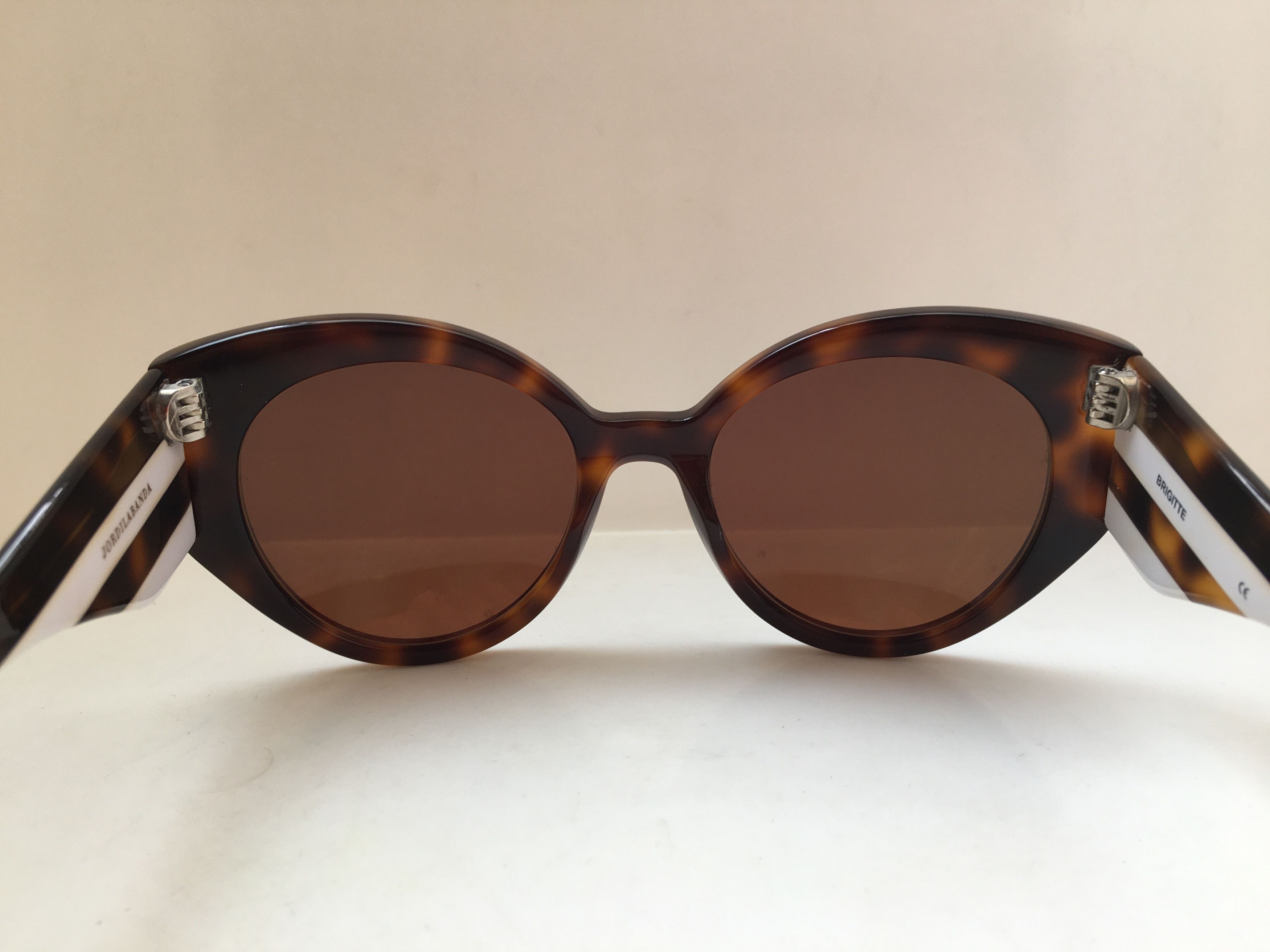 Other BRIGITTE JORDILABANDA Tortoise RUNWAY SHOW Sunglasses Size ONE SIZE - 4 Thumbnail