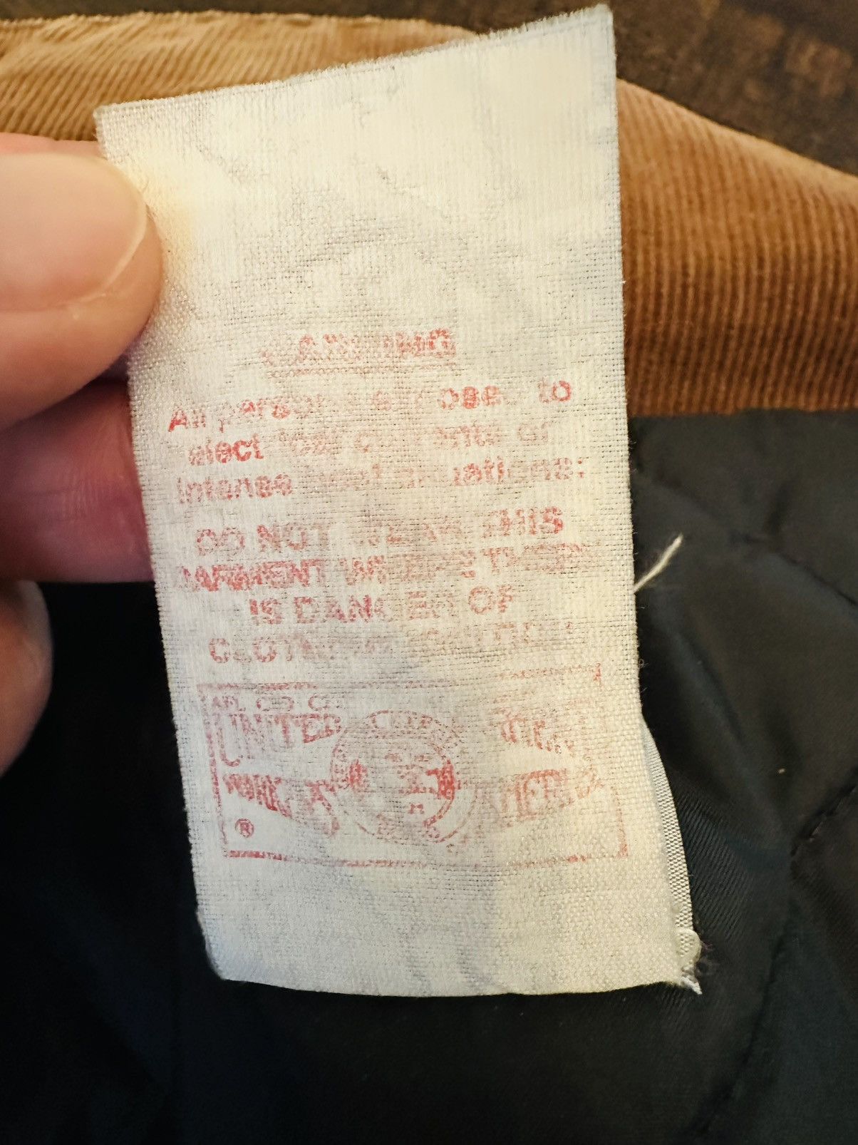 Carhartt Vtg CARHARTT C03 BRN Quilted Duck Canvas Chore Jacket USA-50 Size US XXL / EU 58 / 5 - 4 Thumbnail