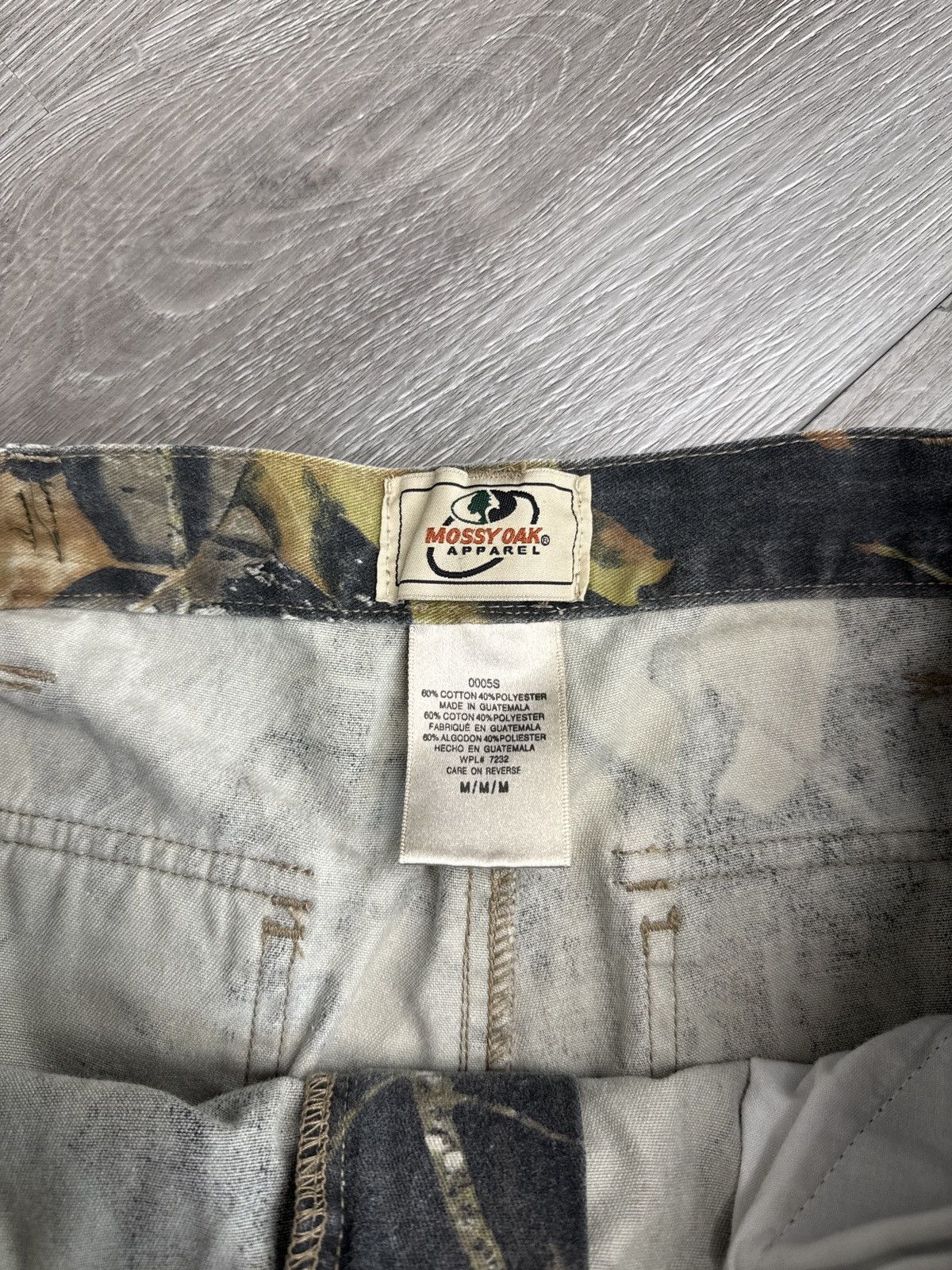 Mossy Oaks Vintage Camo Realtree Baggy Cargo Pants Size US 32 / EU 48 - 4 Thumbnail