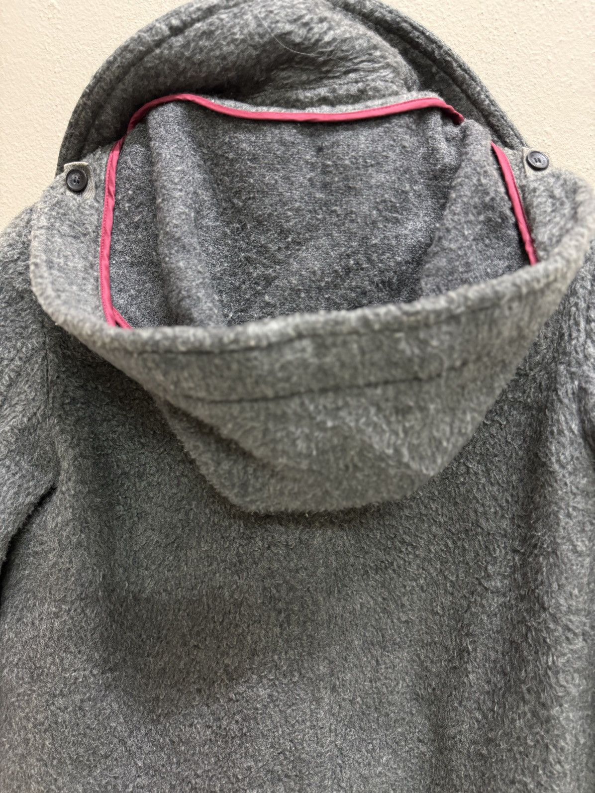 Paul Smith PAUL SMITCH MOHAIR WOOL DUFFLE COAT HOODIE Size S / US 4 / IT 40 - 21 Thumbnail