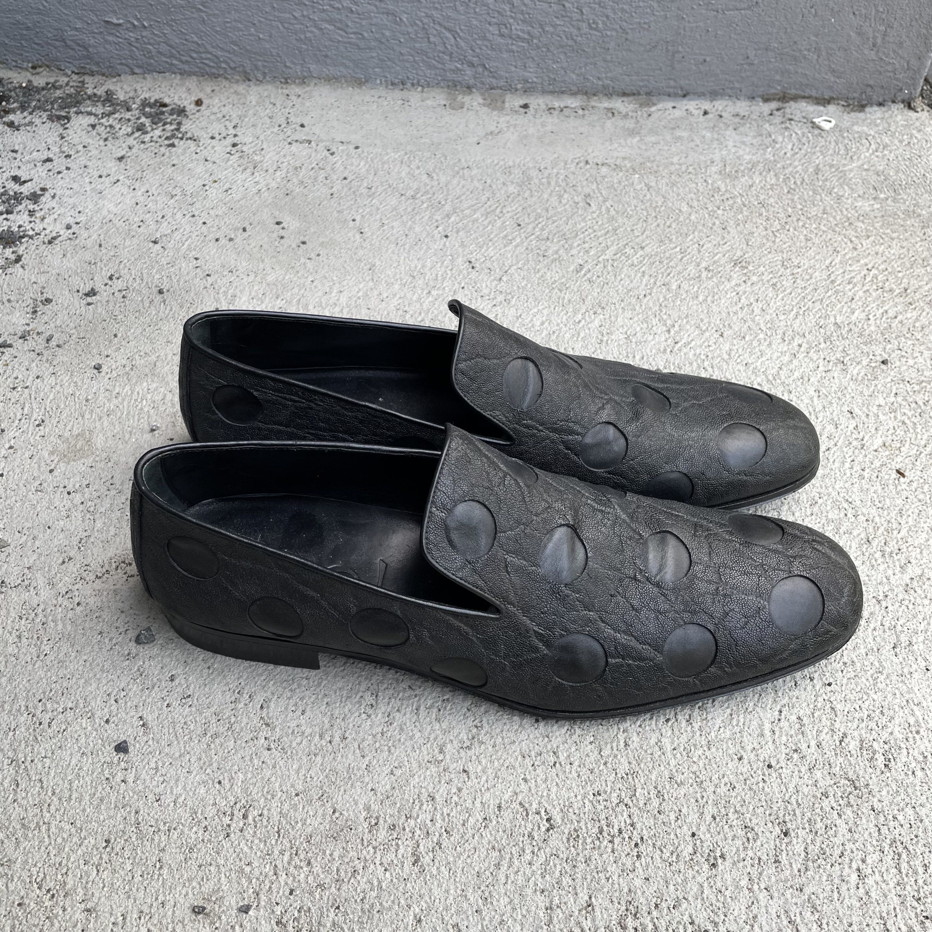 Yves Saint Laurent Yves Saint Laurent by Tom Ford Black Exotic Leather Loafers Size US 11 / EU 44 - 2 Thumbnail