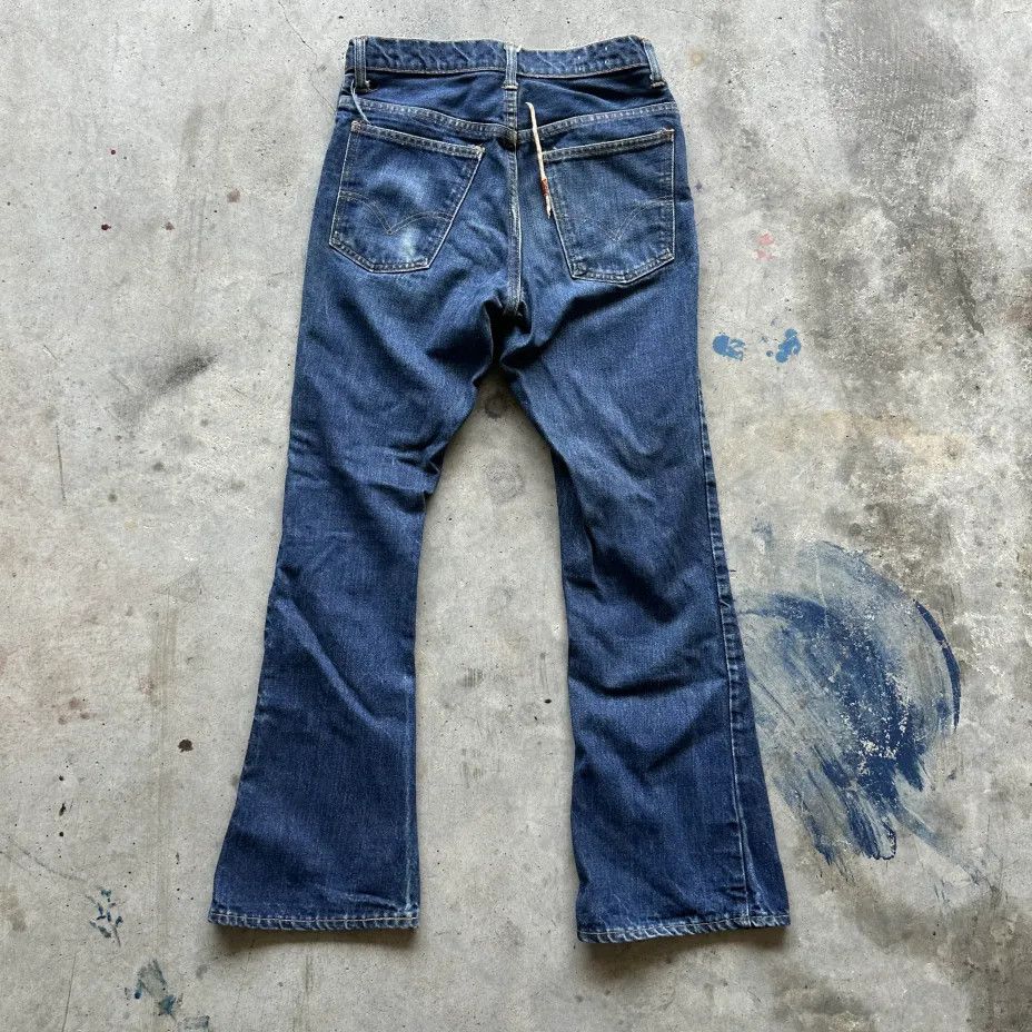 Levi's Vintage 70s Levi's Flared BIG E Orange Tab Denim Jeans Size US 28 / EU 44 - 1 Thumbnail