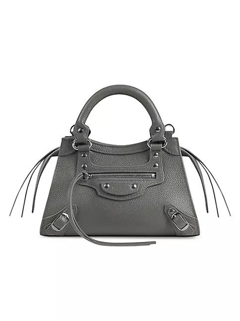 o1s1wg110624 Size: OS / Classic Mini Handbag in Dark Grey