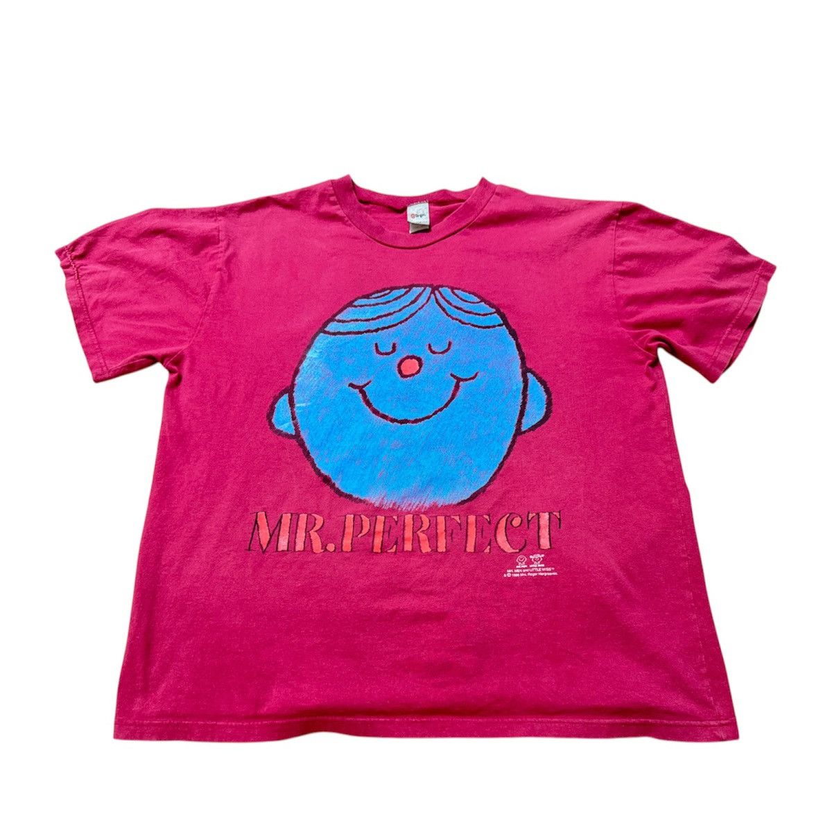Other Vintage 90s Mr.Men and Little Miss Mr.Perfect T Shirt Size US L / EU 52-54 / 3 - 1 Thumbnail