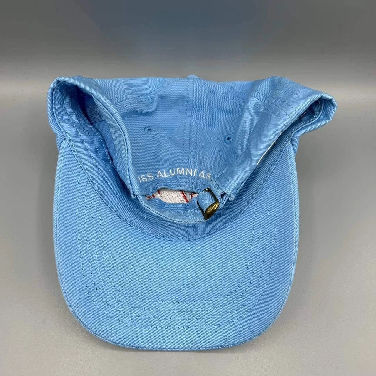 Other Ole Miss Hat Women Blue Embroidered Strap Back Cap Cotton Size ONE SIZE - 7 Thumbnail