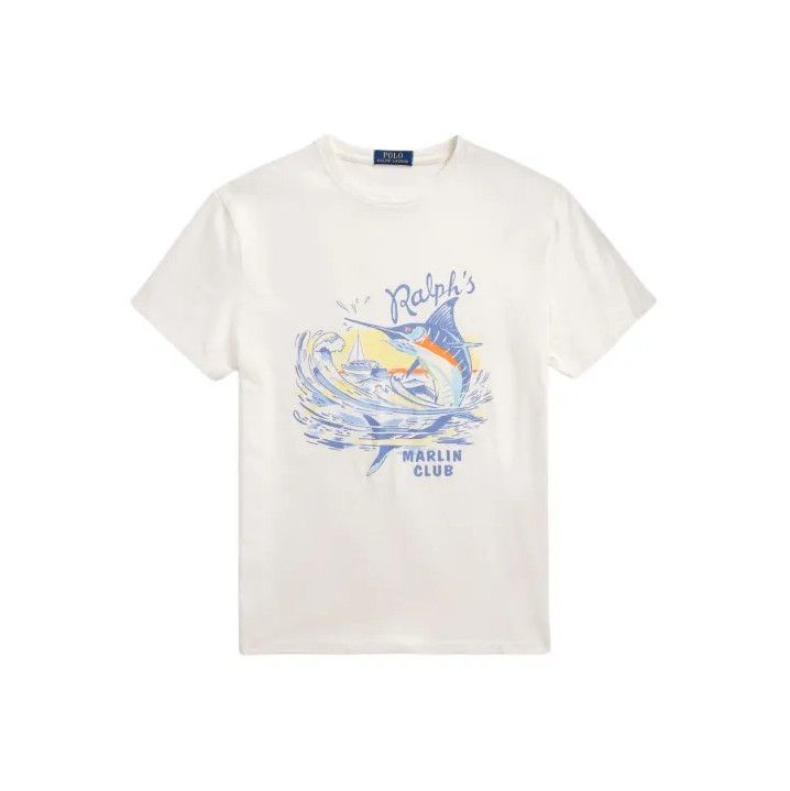 Polo Ralph Lauren Polo Ralph Lauren Marlin Print Casual Crew Neck T-Shirt Size US M / EU 48-50 / 2 - 1 Thumbnail