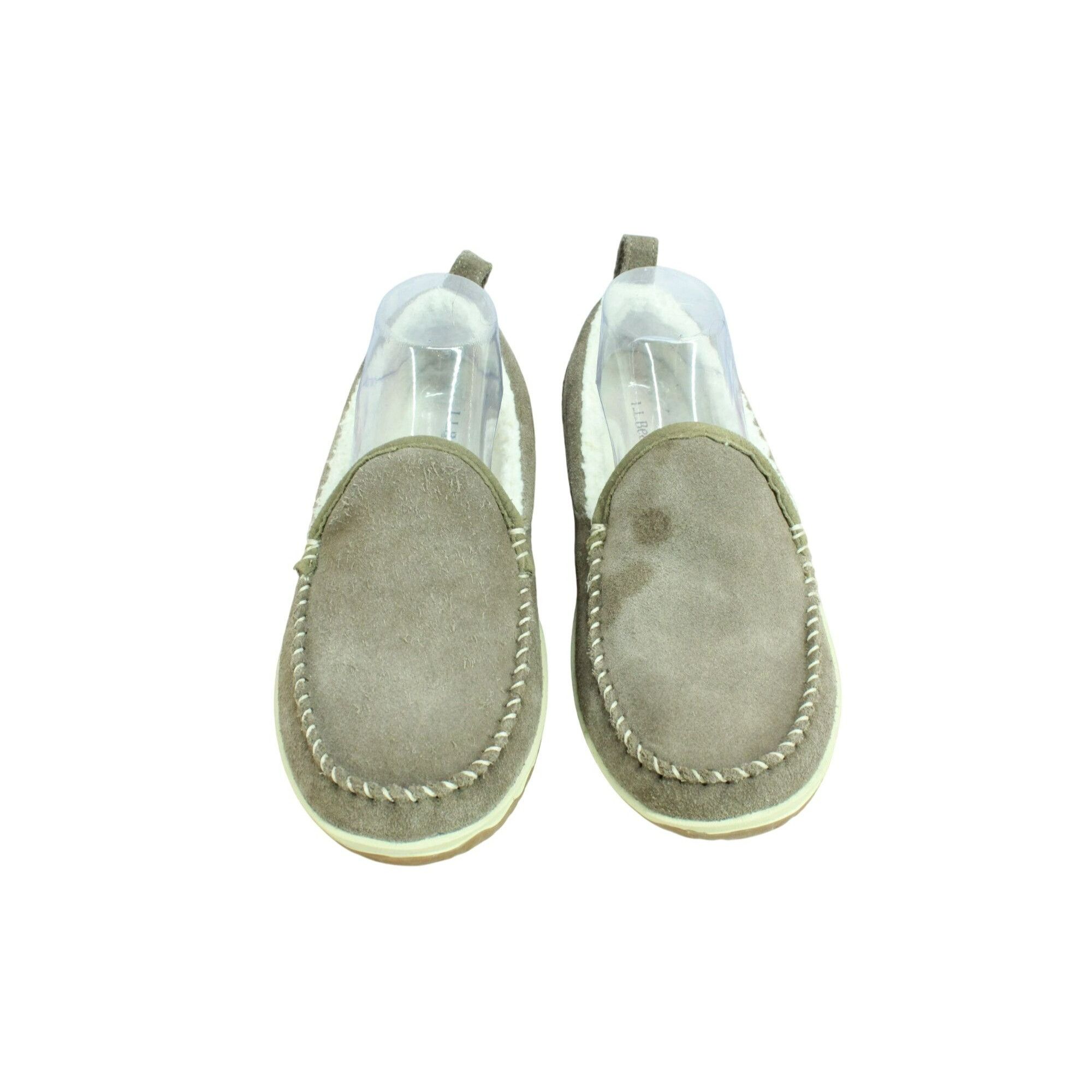 L.L. Bean LL Bean Women's Fleece Lined Mountain Moccasin Slippers Size US 8 / IT 38 - 5 Thumbnail