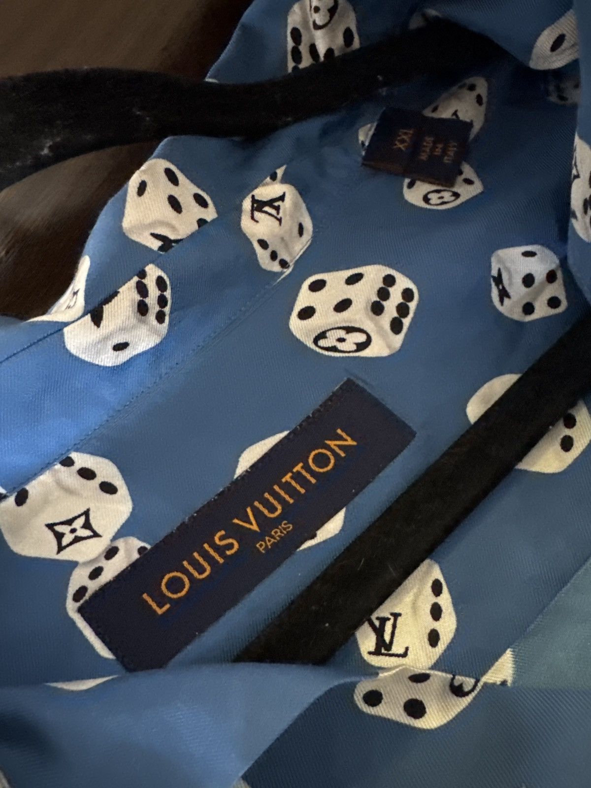 Louis Vuitton Louis Vuitton FW18 Blue Dice Size US XL / EU 56 / 4 - 2 Thumbnail