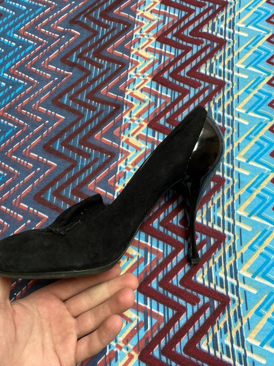 Miu Miu MIU MIU 00s SUEDE TURQUOISE FANCY PUMPS Size US 8 / IT 38 - 19 Thumbnail
