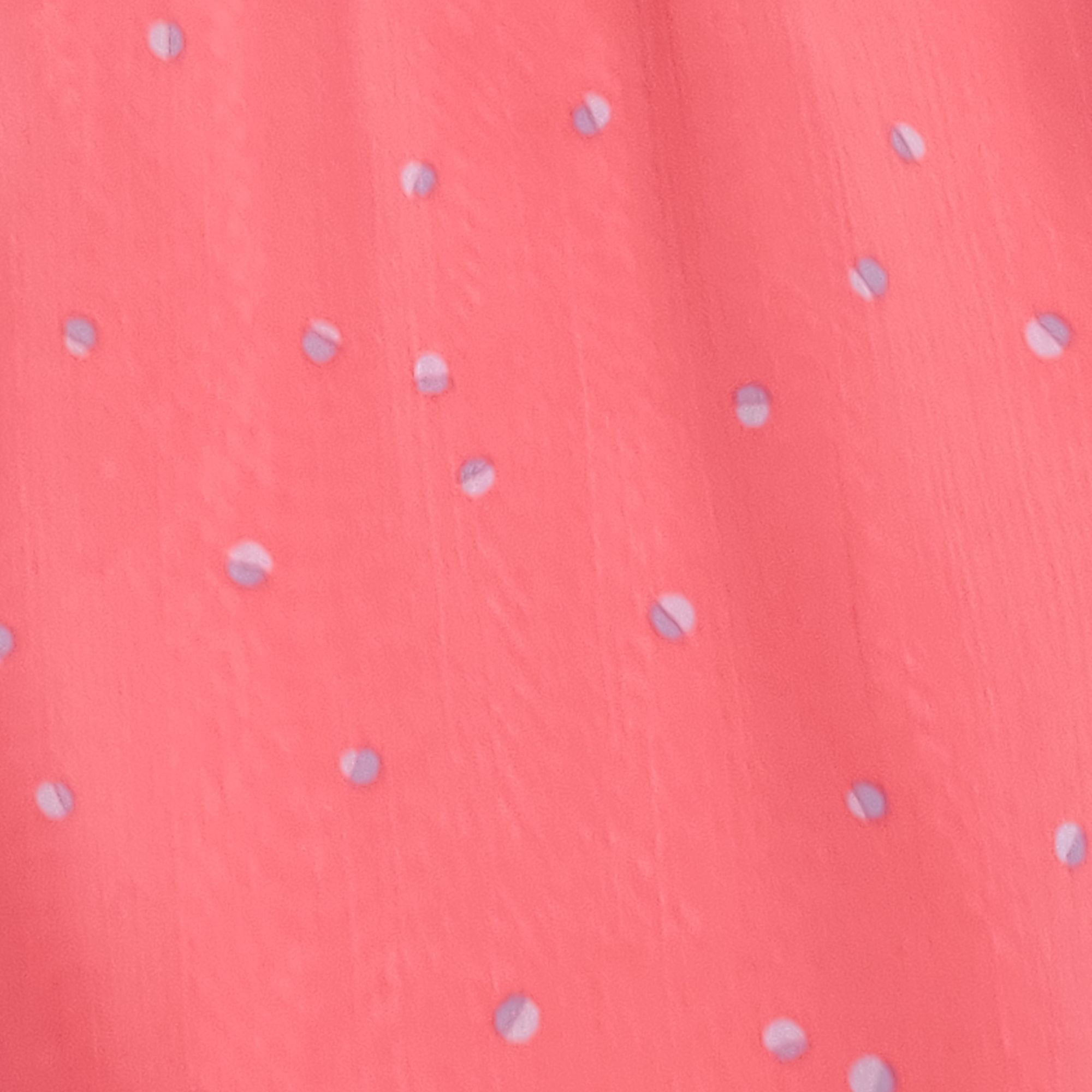 Other A New Day XS Coral Pink Polka Dot Ruffle Dress Feminine Soft Size XS / US 0-2 / IT 36-38 - 5 Thumbnail