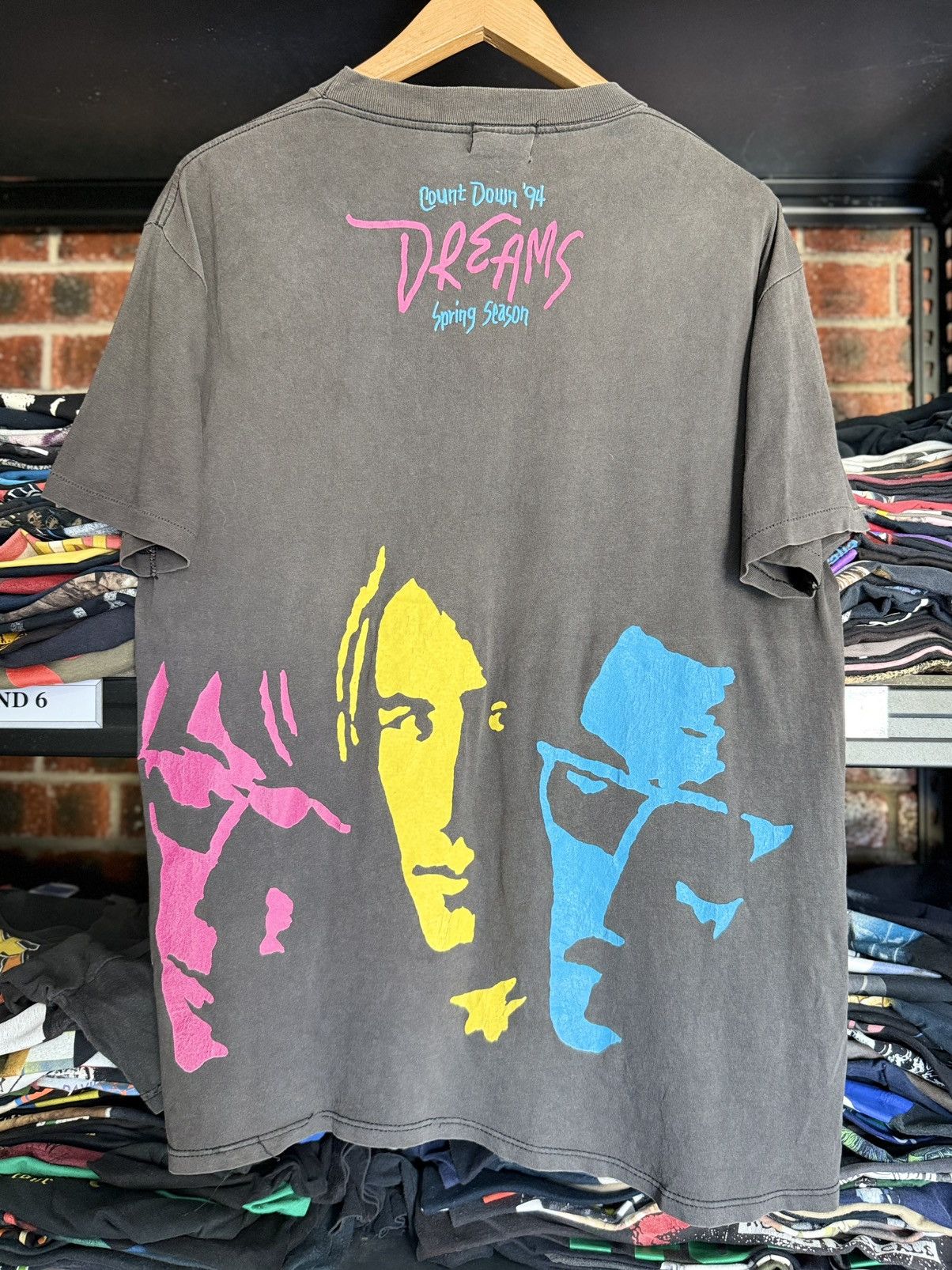 Band Tees Thrashed Vintage 90s The Alfee Japanese Rock Band Brockum T Size US L / EU 52-54 / 3 - 2 Thumbnail