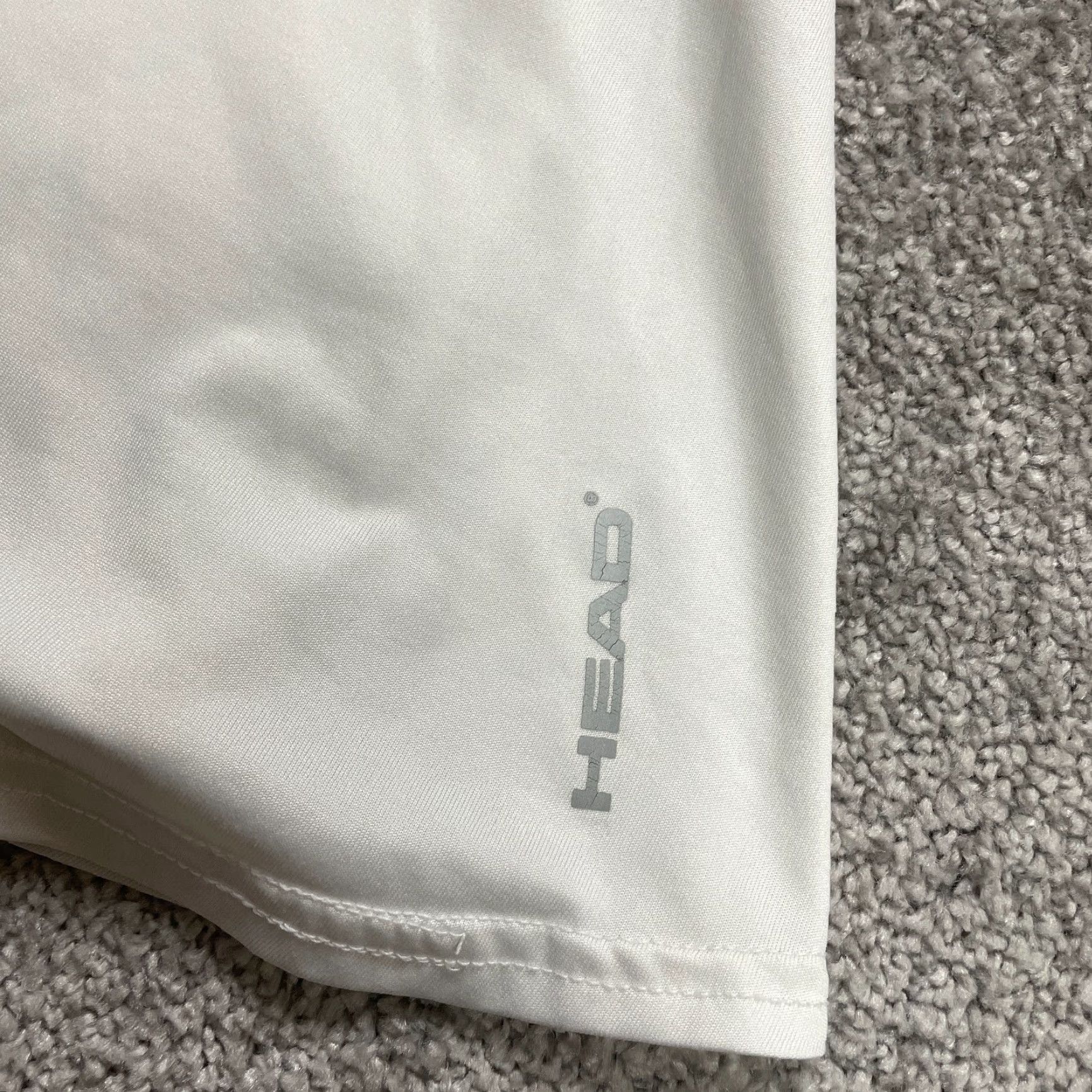 Vintage HEAD Skort Short Mini Womens L White Athleisure Sports Skirt Casual Outdoor Size 36" / US 14 / IT 50 - 5 Thumbnail
