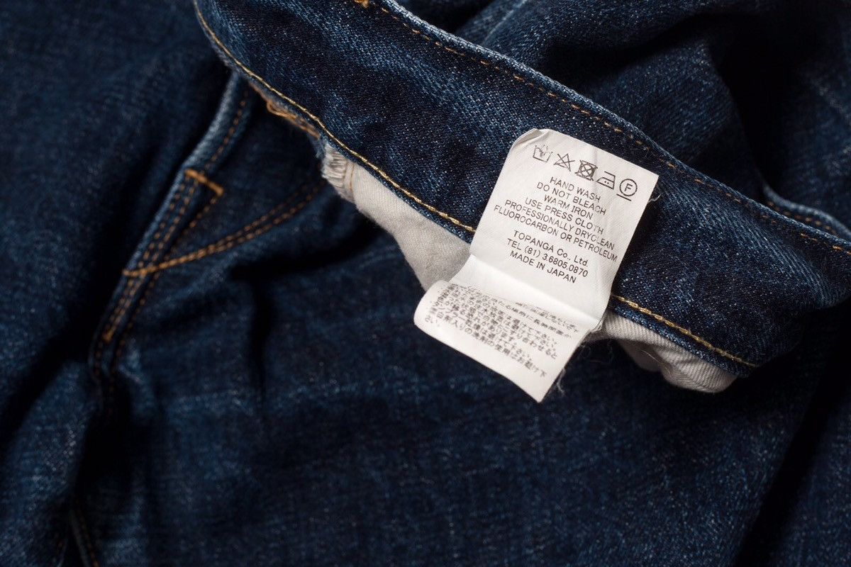 Stevenson Overall Co. STEVENSON 210 Big Sur Selvedge 14oz Jeans Slim Tapered Size US 36 / EU 52 - 6 Thumbnail