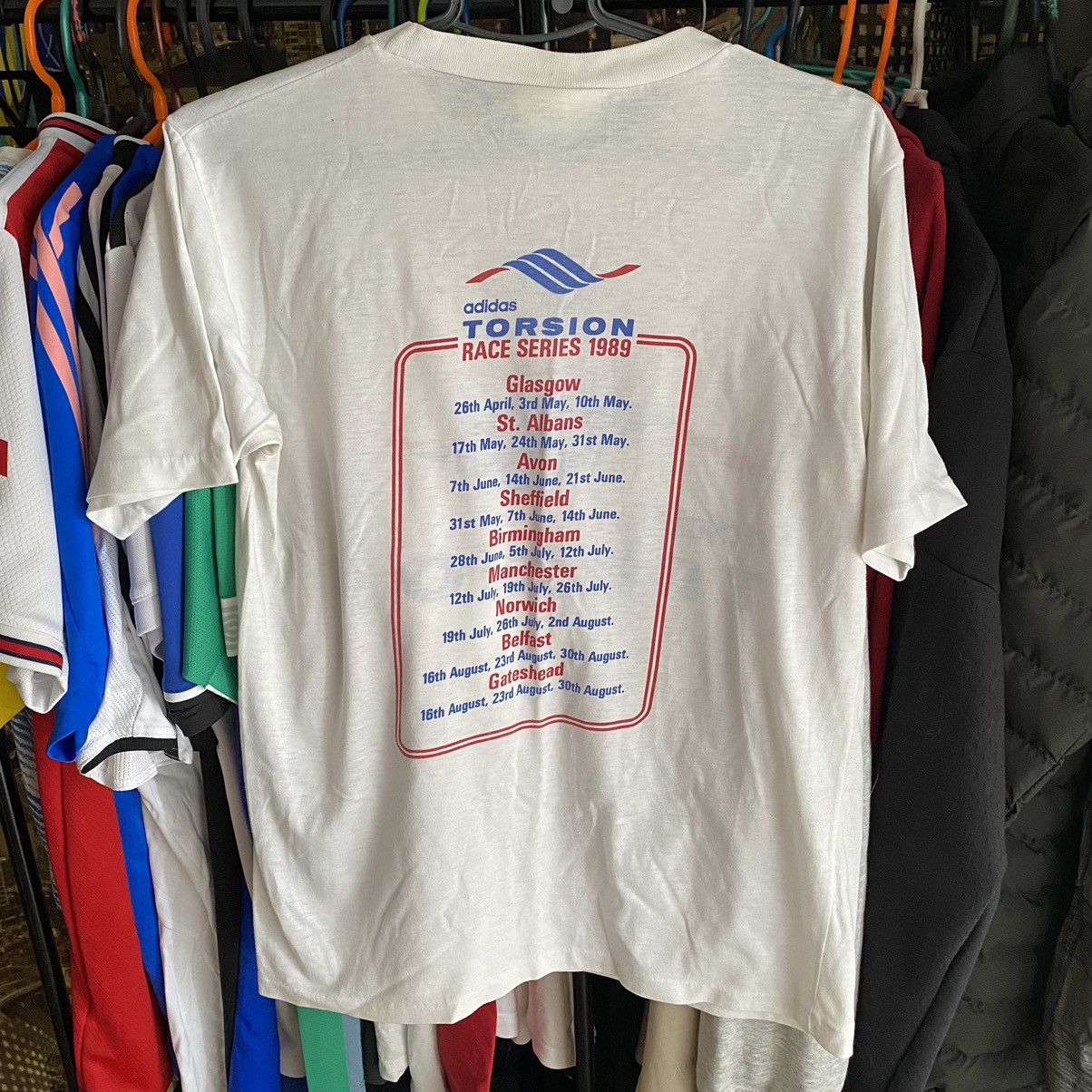 Vintage Vintage Adidas 80s Torsion Race Series 1989 Size US M / EU 48-50 / 2 - 4 Thumbnail