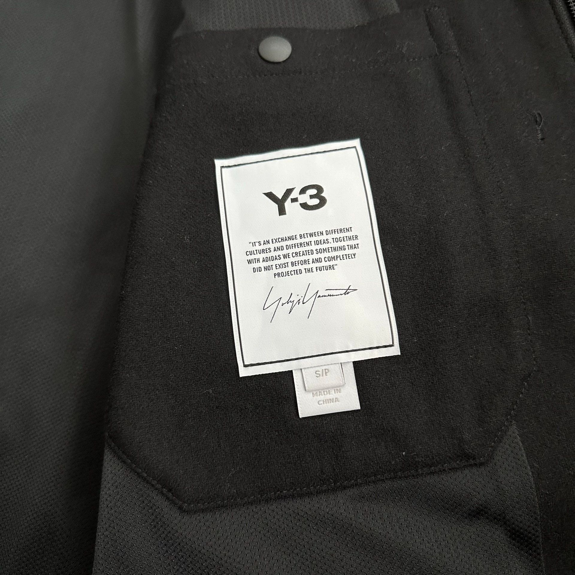 Yohji Yamamoto Yohji Yamamoto Y-3 Jacket Size S Near New Fits L Size US S / EU 44-46 / 1 - 6 Thumbnail