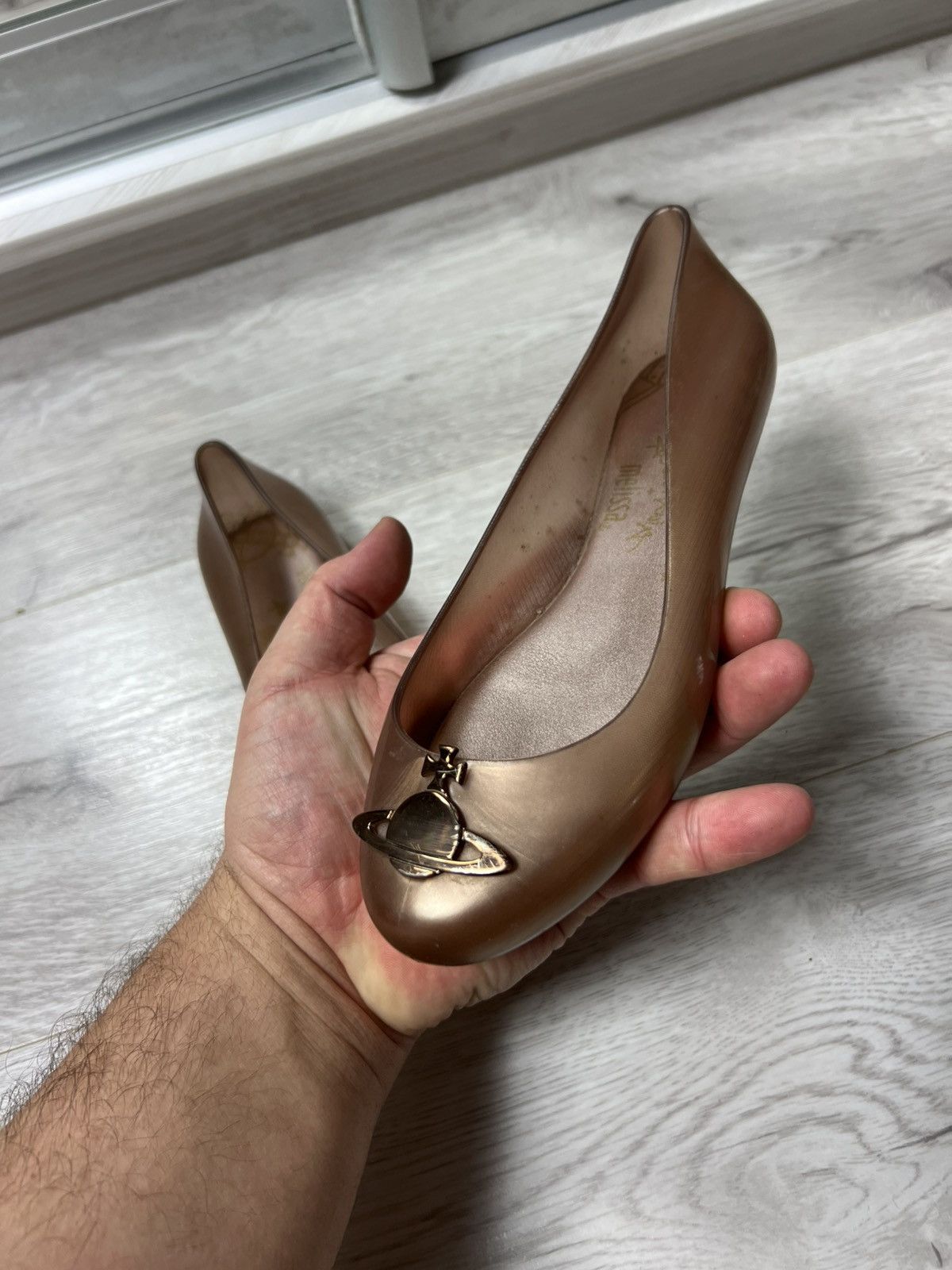 Melissa × Vivienne Westwood Vivienne Westwood × Melissa Anglomania Ballet Flats Sz 35/36 Size US 5.5 / IT 35.5 - 7 Thumbnail