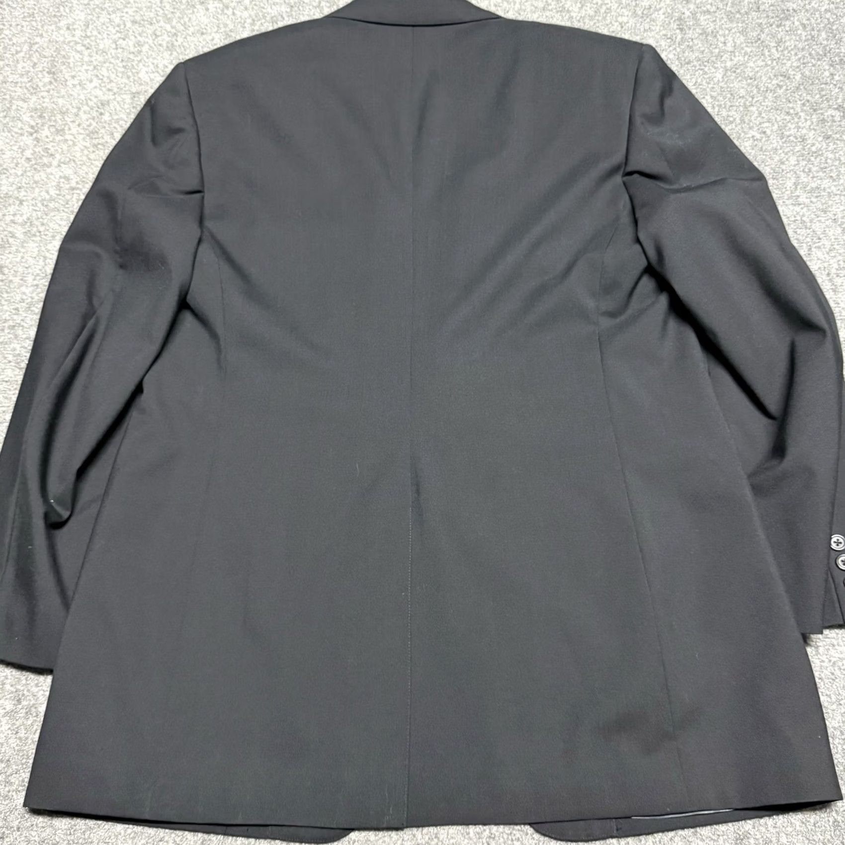 Brooks Brothers Brooks Brothers Blazer Jacket Mens 43L Black Brooksease 100% Wool Sport Coat Size 46R - 6 Thumbnail