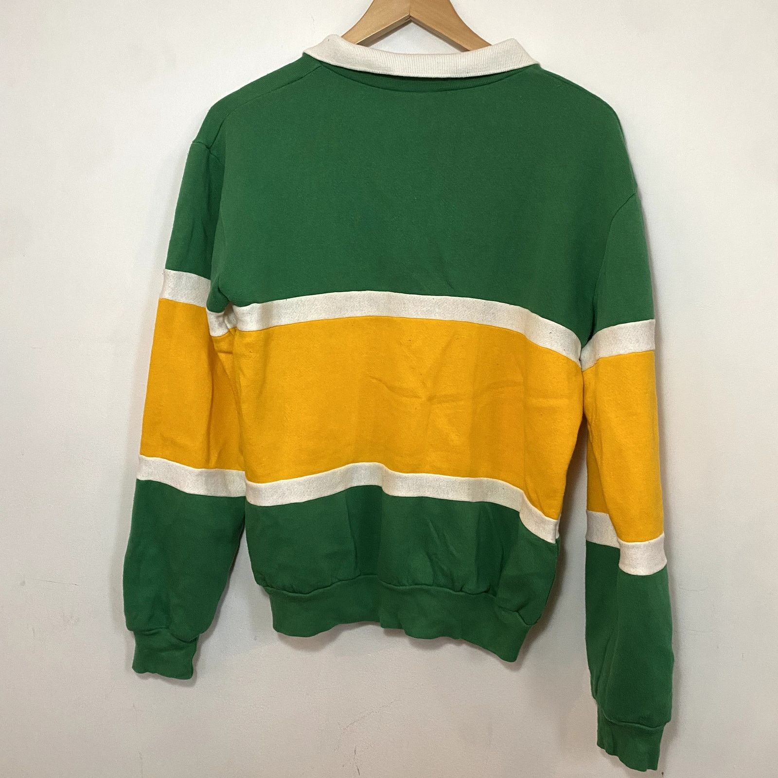 Nutmeg Vintage Ireland Rugby Polo Sweatshirt Nutmeg Mills 90s Size US M / EU 48-50 / 2 - 5 Thumbnail