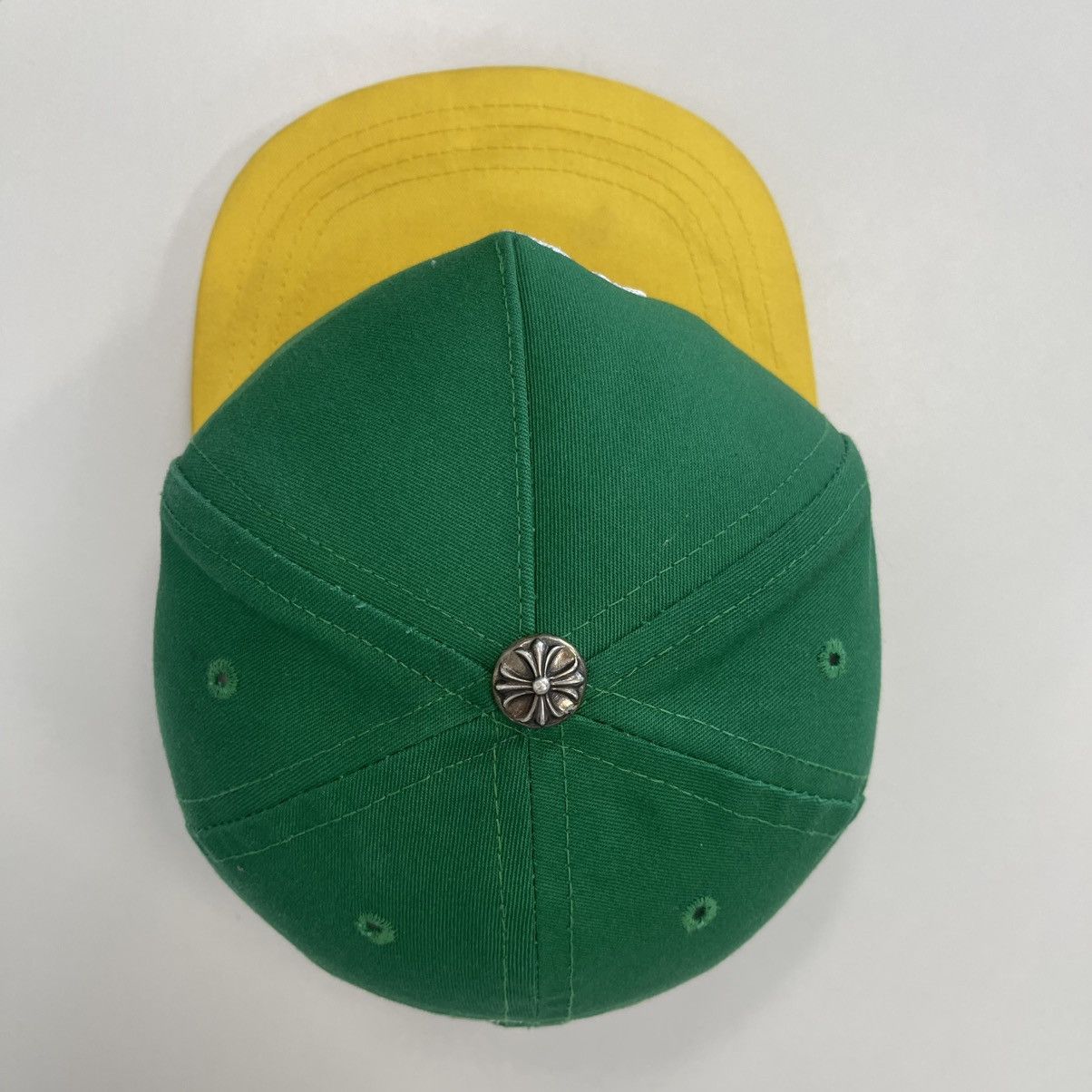 Chrome Hearts Chrome Hearts Baseball Hat Green/Yellow Size ONE SIZE - 5 Thumbnail