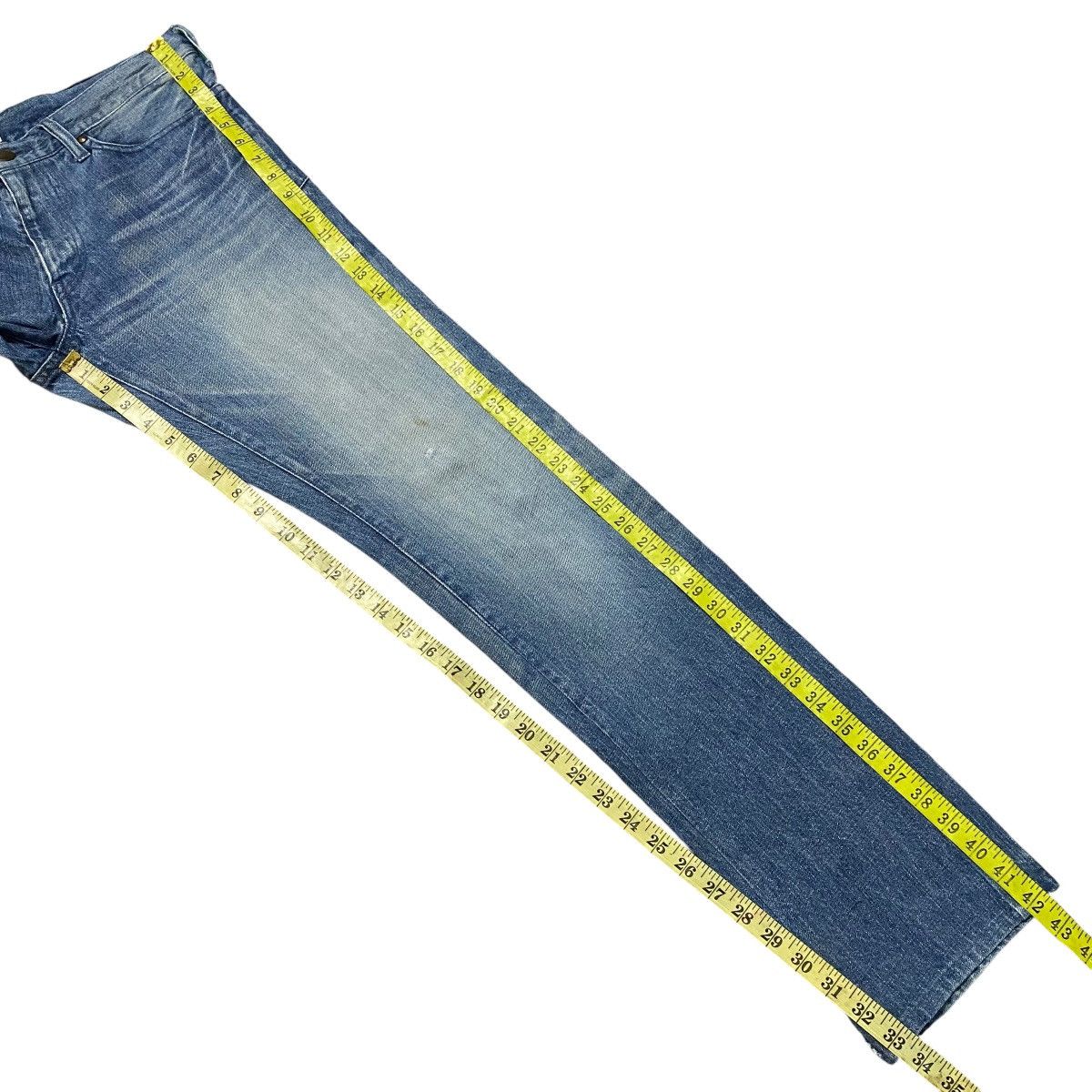 Japanese Brand ICHI MIRI Blue Denim Jeans Size US 33 - 17 Thumbnail