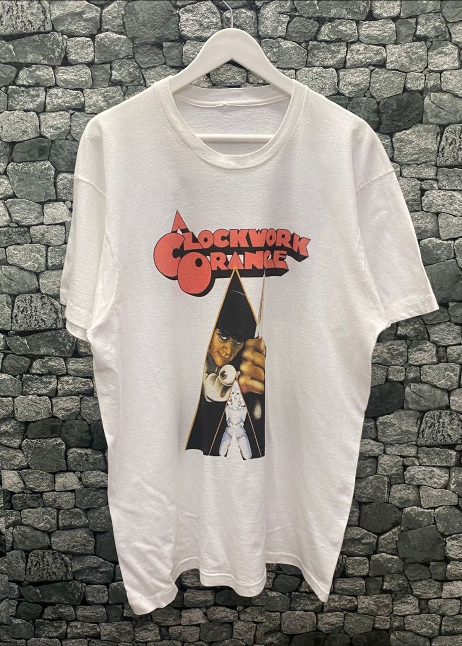 Vintage 💥Best Offer💥Vintage Clockwork Orange Movie Promo Tshirt Size US L / EU 52-54 / 3 - 1 Thumbnail