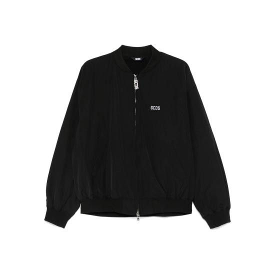 GCDS GCDS Men Bomber Jackets B1CM0904TL6 BLACK Size US M / EU 48-50 / 2 - 1 Thumbnail