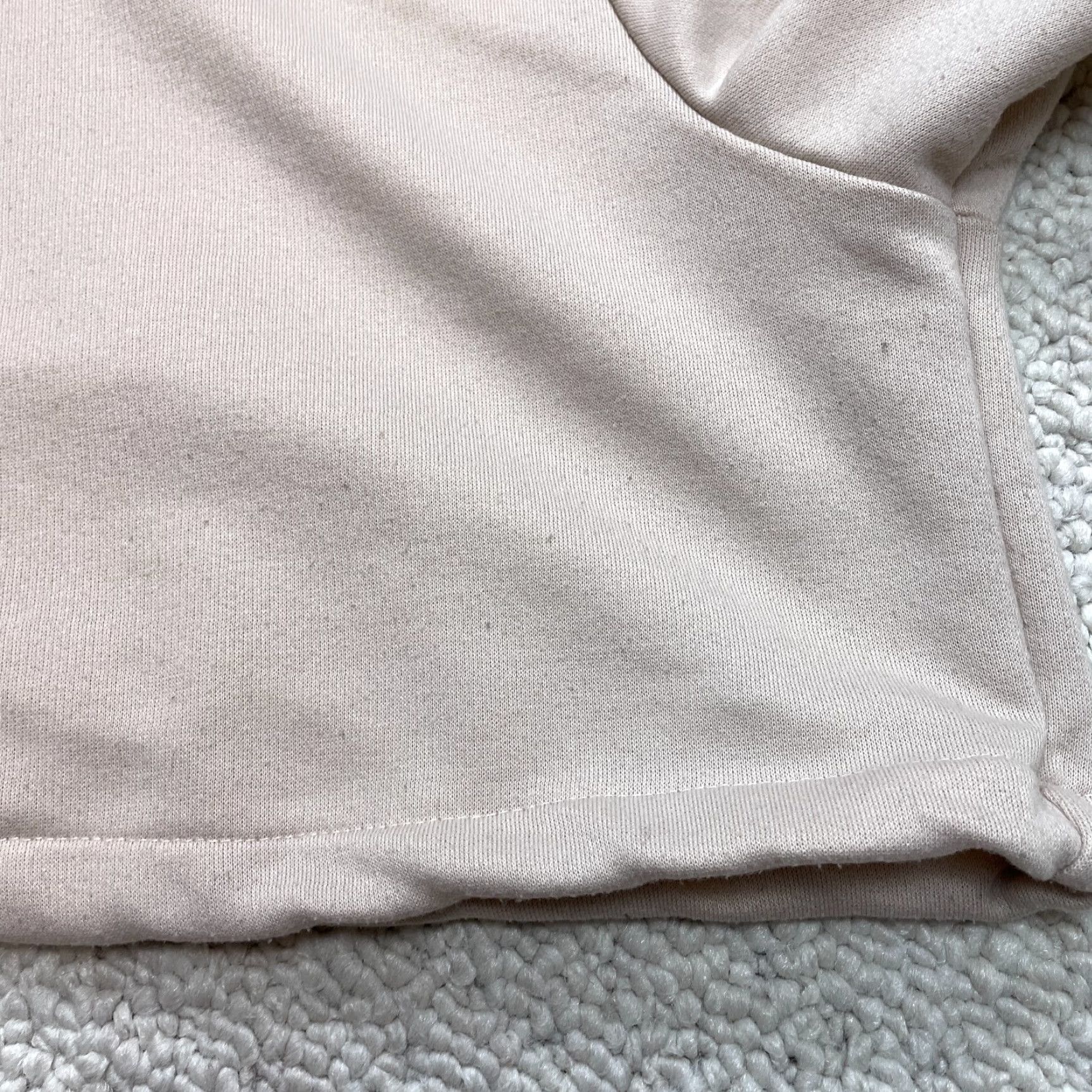 Boohoo Boohoo Cropped Hoodie Sweatshirt Womens 12 Beige Pullover Polyester Long Sleeve Shirt Womens 12 Beige Pullover Hoodie Sweatshirt Boohoo Size XL / US 12-14 / IT 48-50 - 2 Thumbnail