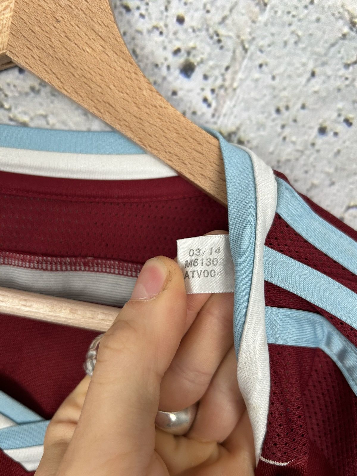 Adidas Vintage Adidas West Ham United Moore Soccer Jersey Football Size US XXL / EU 58 / 5 - 8 Thumbnail