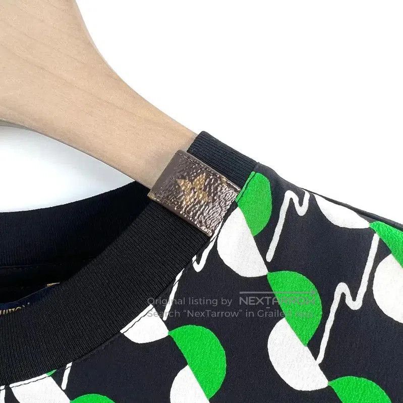 Louis Vuitton Louis Vuitton Black Cotton Short Sleeve T. Size XS / US 0-2 / IT 36-38 - 4 Thumbnail
