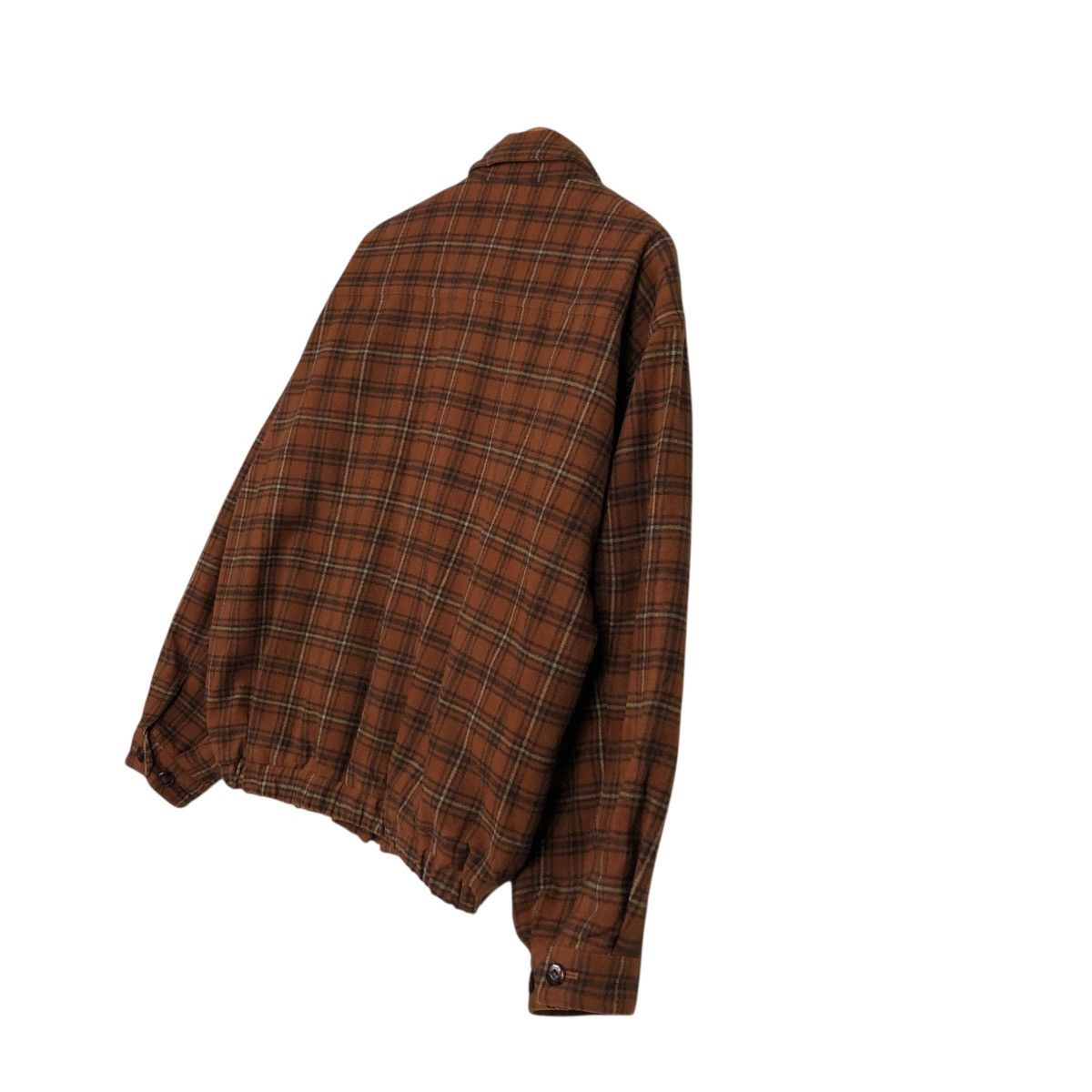 Japanese Brand 🔥VINTAGE BOMBER JACKET TARTAN DESIGN UPPISH ISSEY MIYAKE Size US L / EU 52-54 / 3 - 12 Thumbnail