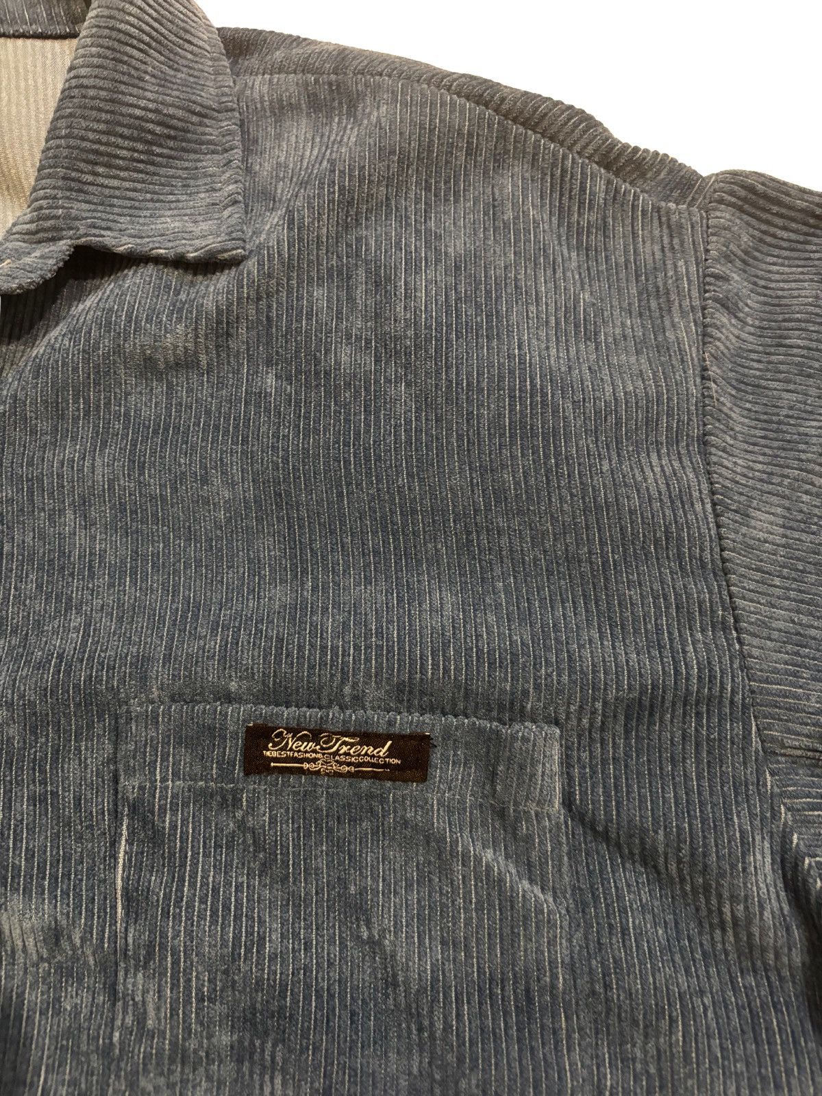 Other Blue loose corduroy Shirt.wt5210 Size M / US 6-8 / IT 42-44 - 6 Thumbnail