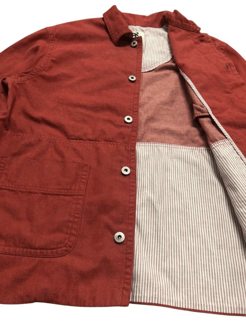 Hai Sporting Gear ‼️LAST DROP‼️HAI Sporting Gear Issey Miyake Red Chore Jacket Size US M / EU 48-50 / 2 - 10 Thumbnail