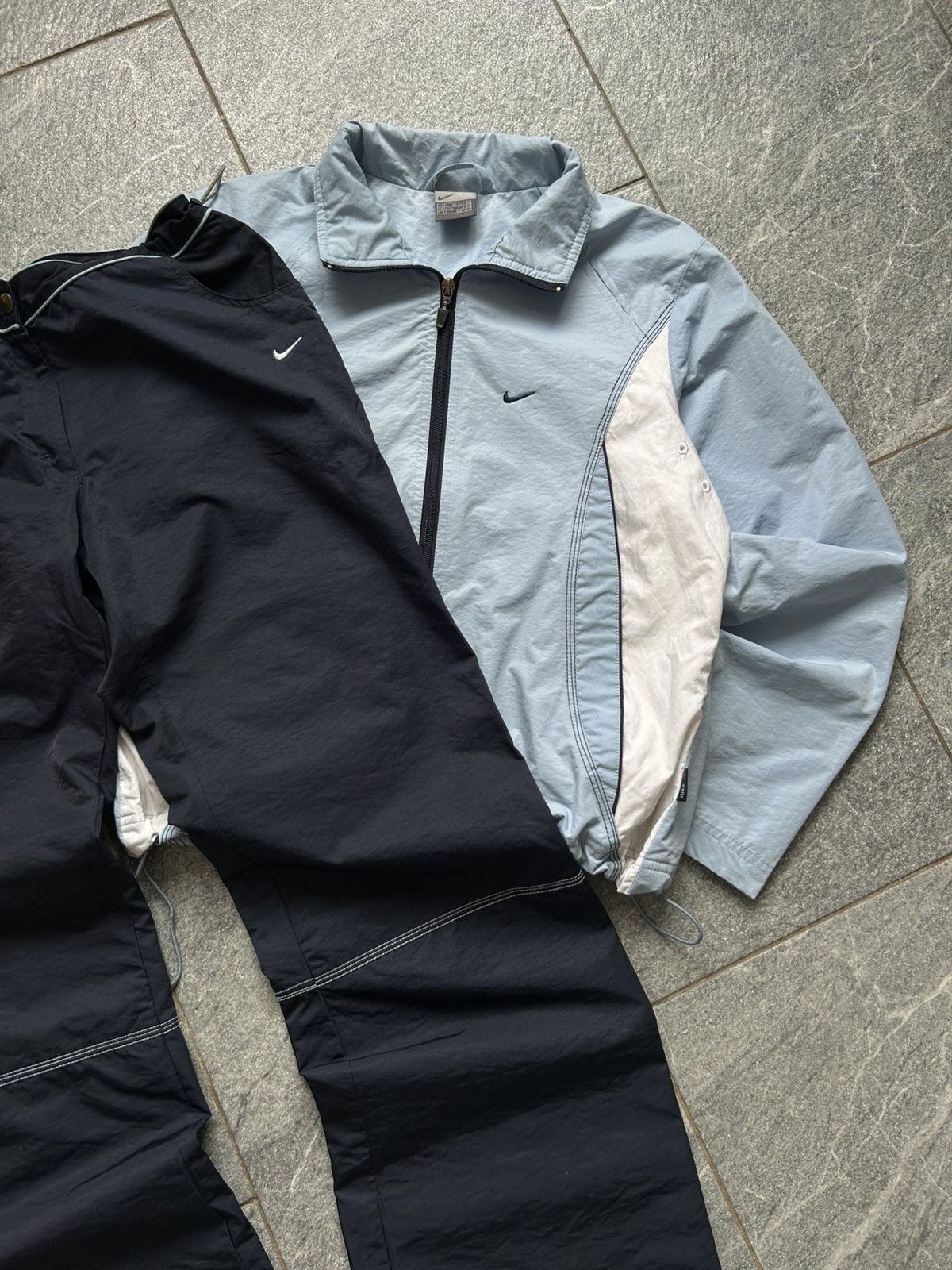 Nike × Vintage Vintage Nike nylon Olympic sweatpants suit rare 90s Size L / US 10 / IT 46 - 9 Thumbnail