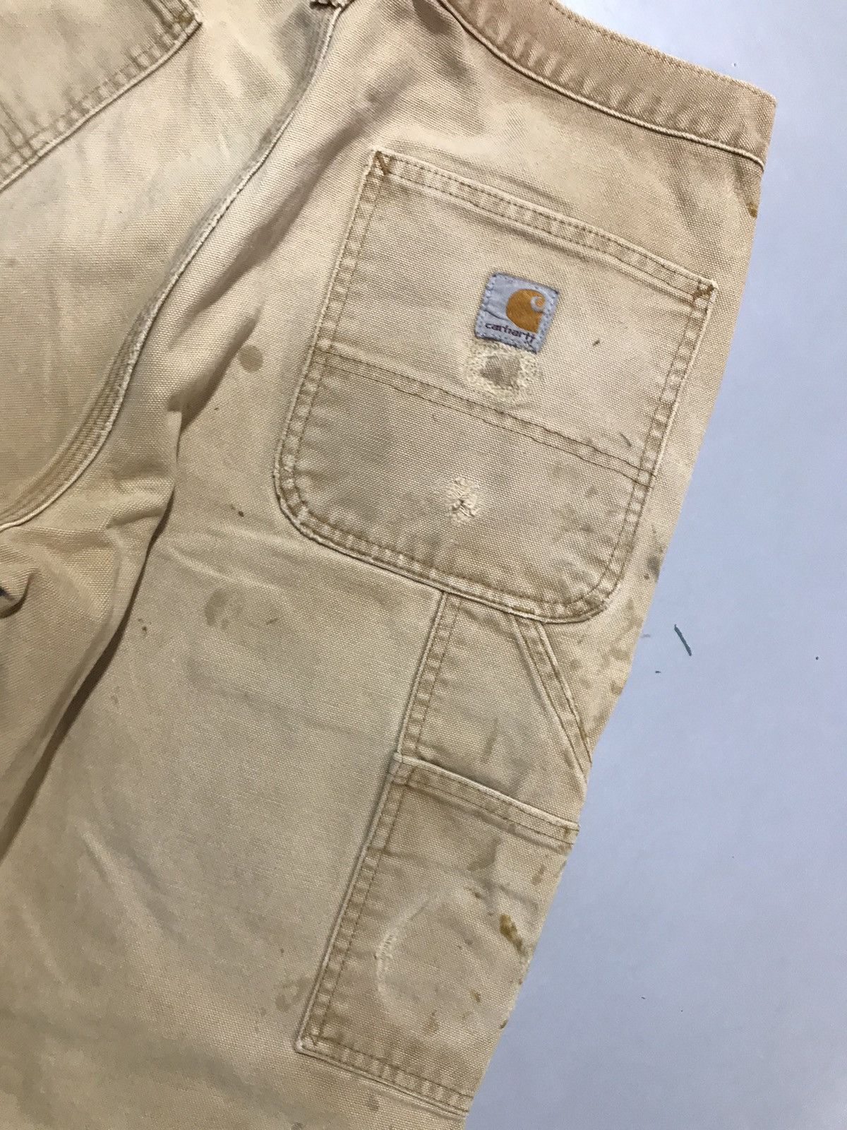 Carhartt Vintage Carhartt repaired double knee workwear Size US 30 / EU 46 - 12 Thumbnail