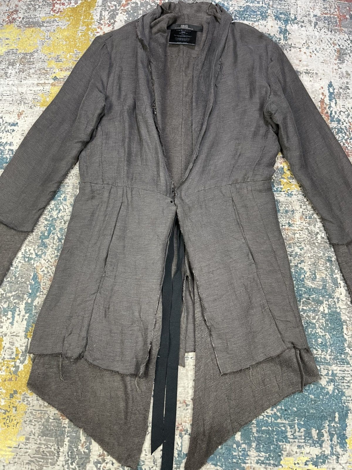 Dirain Dirain Judgement Of Mind 2D Shadow Waterfall Cardigan Size US S / EU 44-46 / 1 - 4 Thumbnail